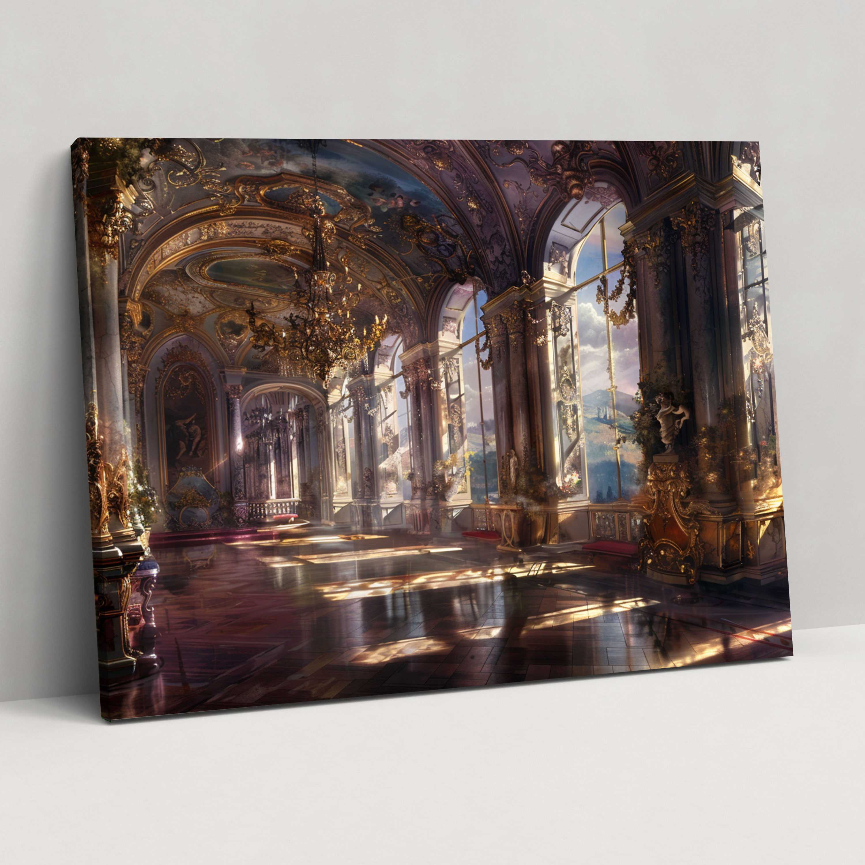 Baroque Style Painting Wall Decoration - Baroque, Baroque Style Painting, Home Decoration, Wall Decoration