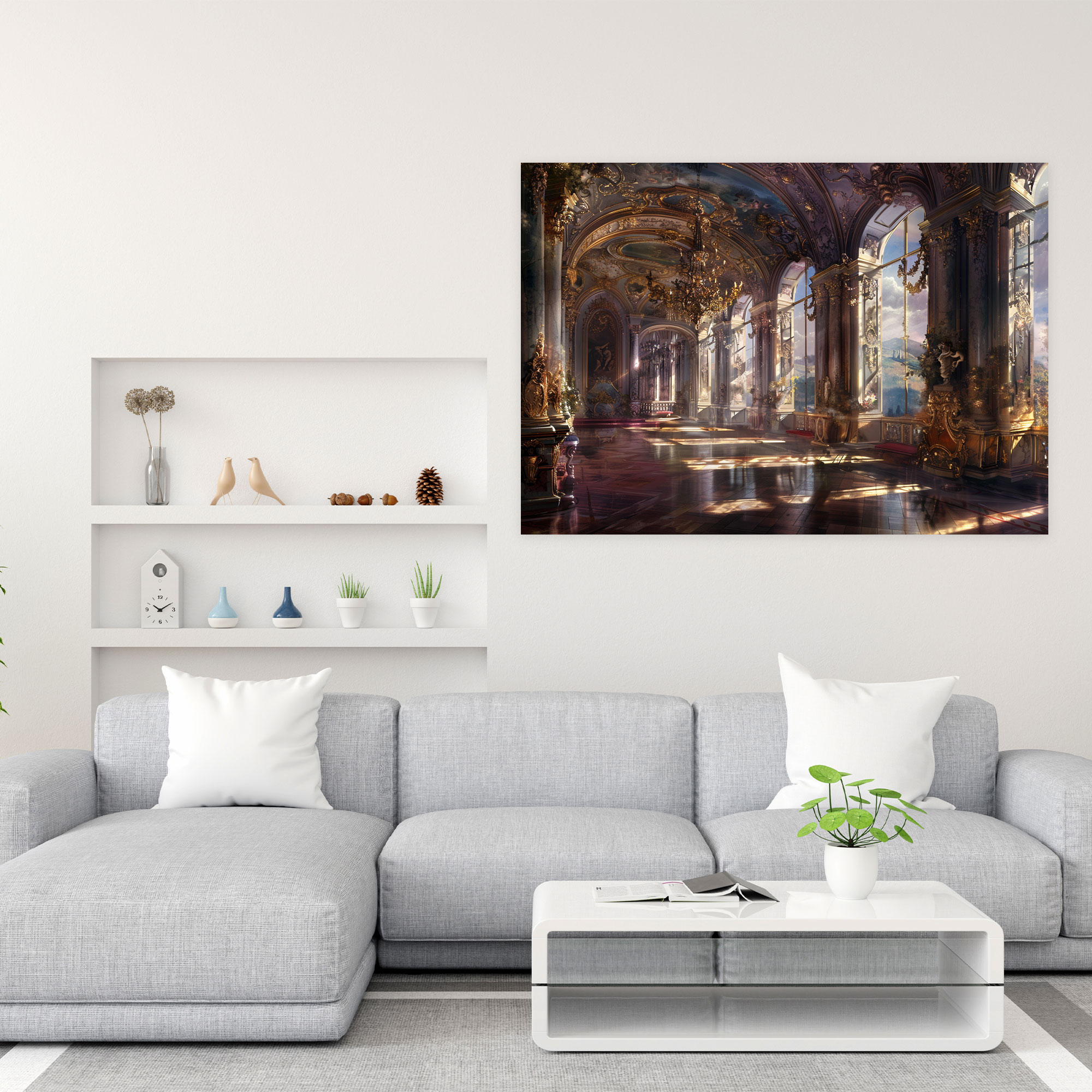 Baroque Style Painting Wall Decoration - Baroque, Baroque Style Painting, Home Decoration, Wall Decoration