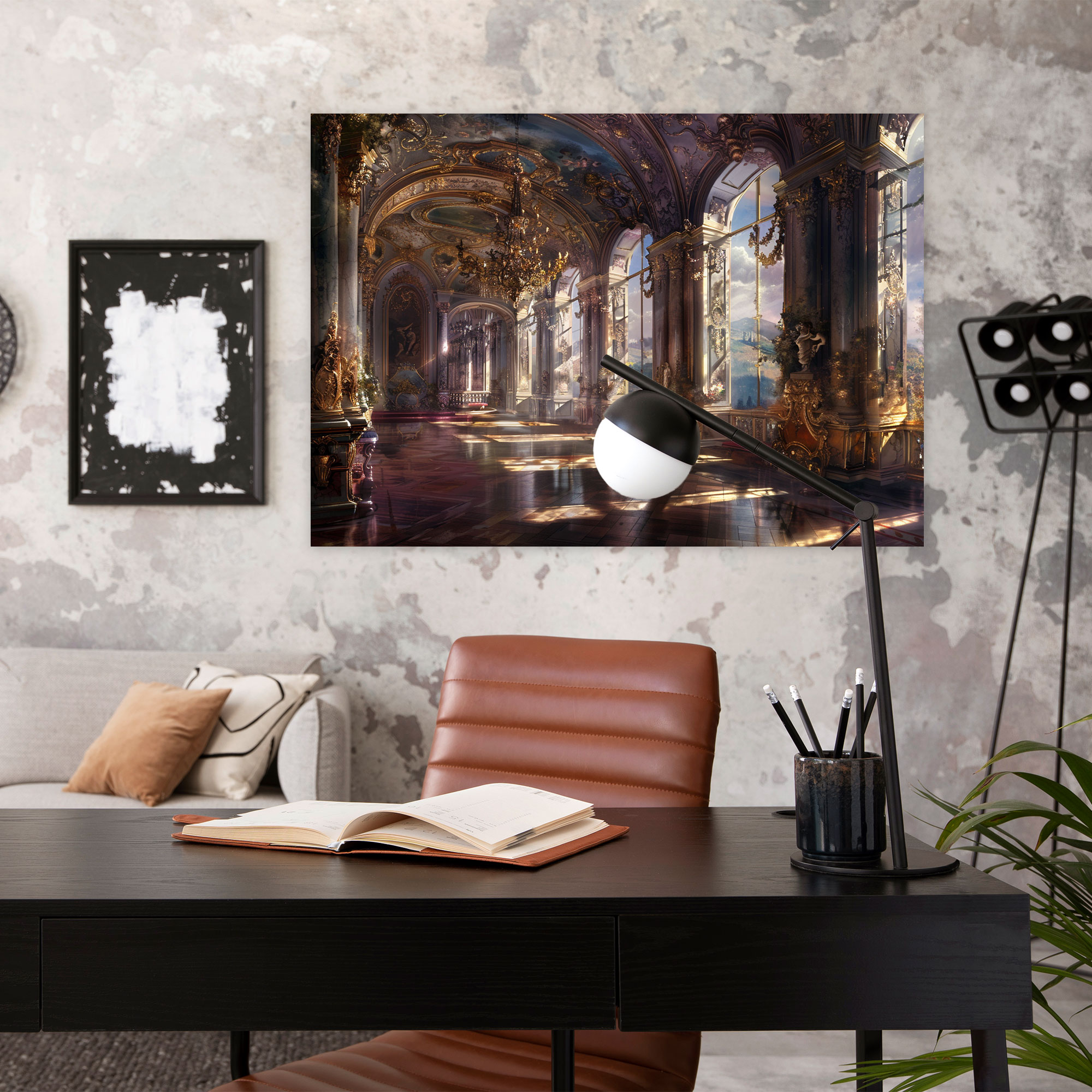 Baroque Style Painting Wall Decoration - Baroque, Baroque Style Painting, Home Decoration, Wall Decoration