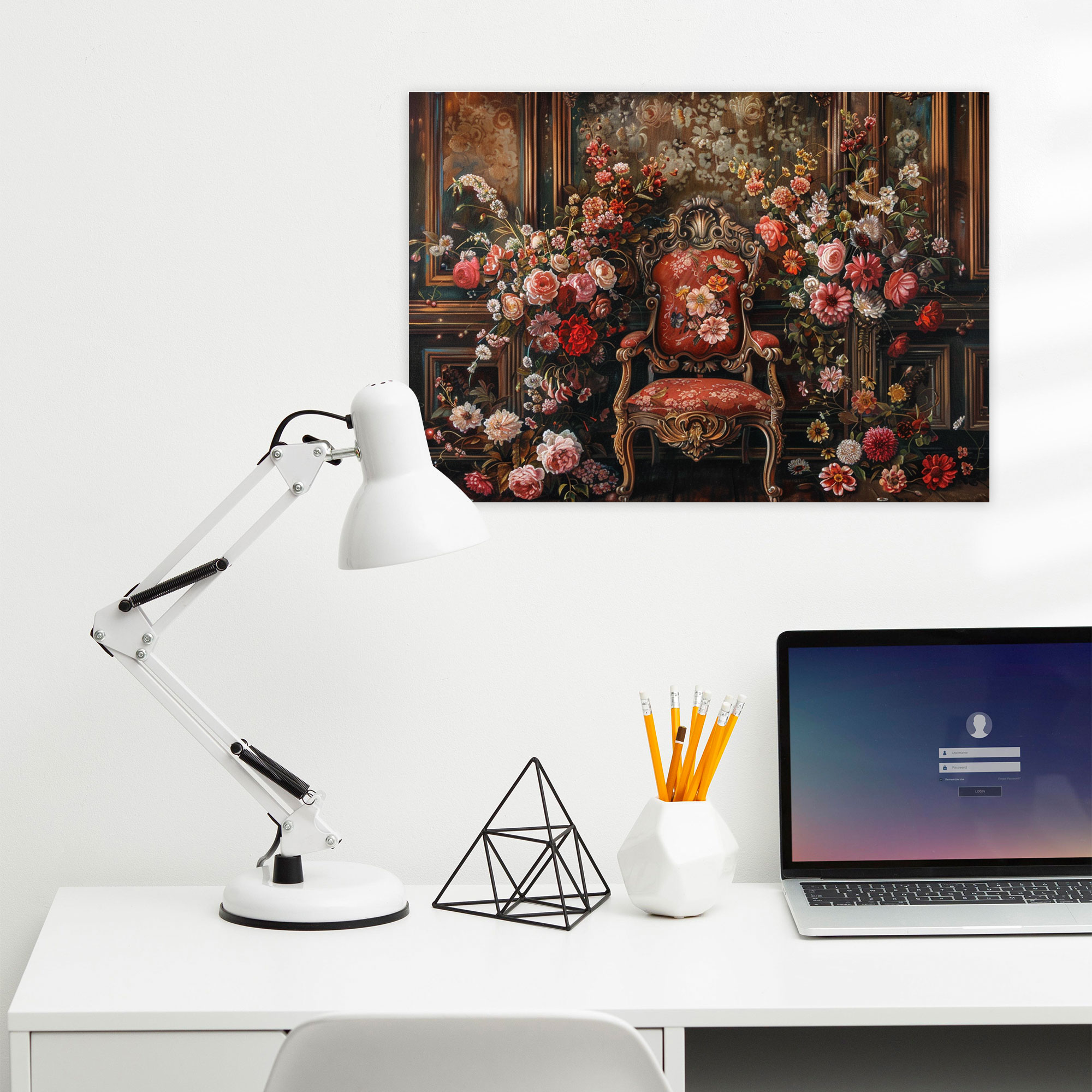 Baroque Style Painting Canvas Print - Baroque, Canvas Wall Art, Canvas Print, Baroque Style Painting