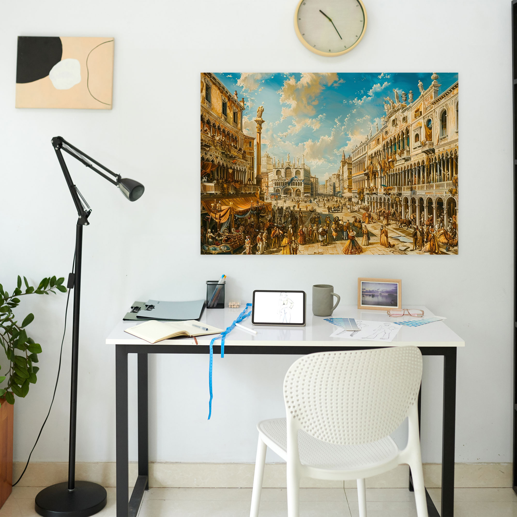 Baroque Style Painting Wall Art - Baroque, Home Decoration, Wall Decoration, Baroque Style Painting