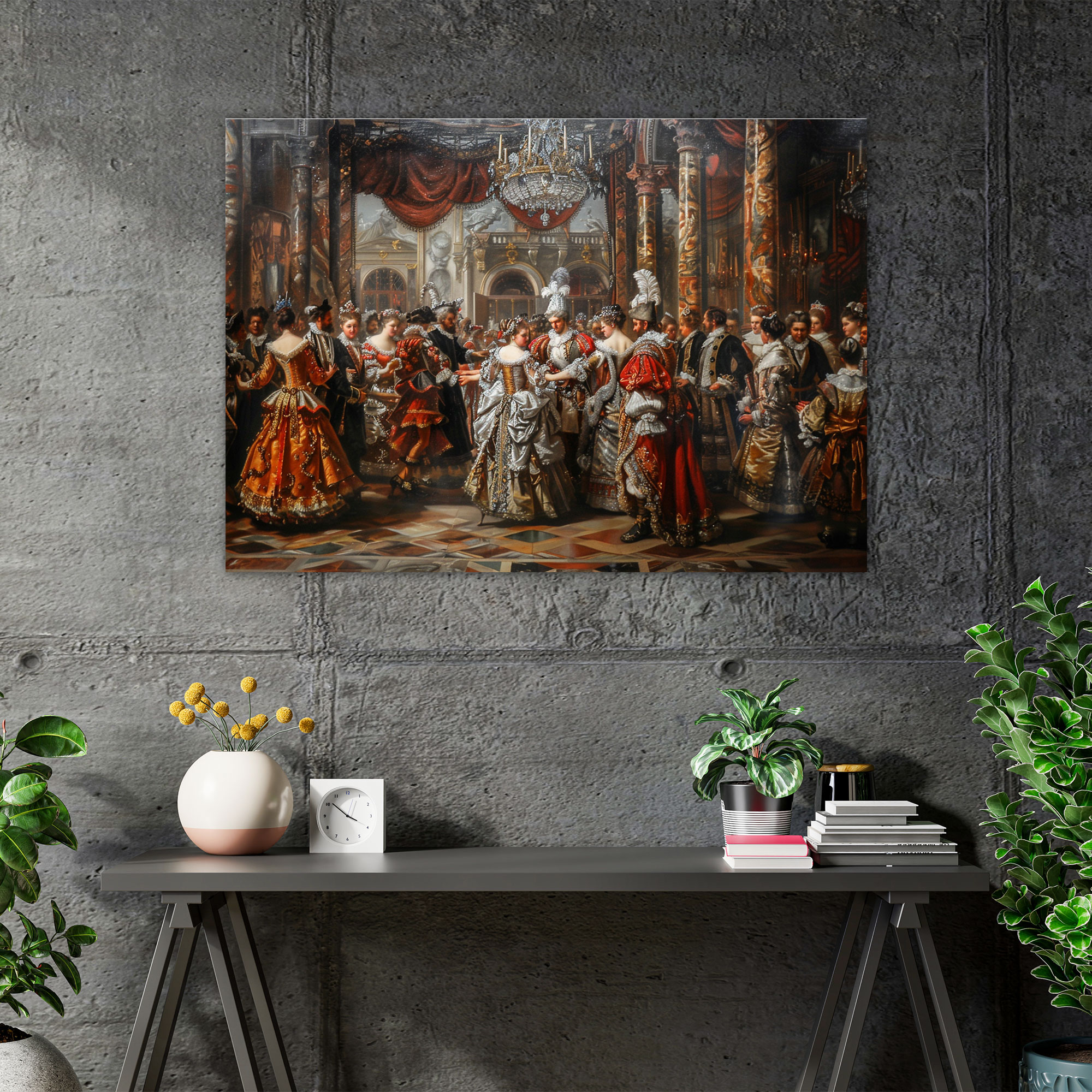 Royal Ballroom Wall Art - Baroque, Wall Art, Canvas, Canvas Wall Art