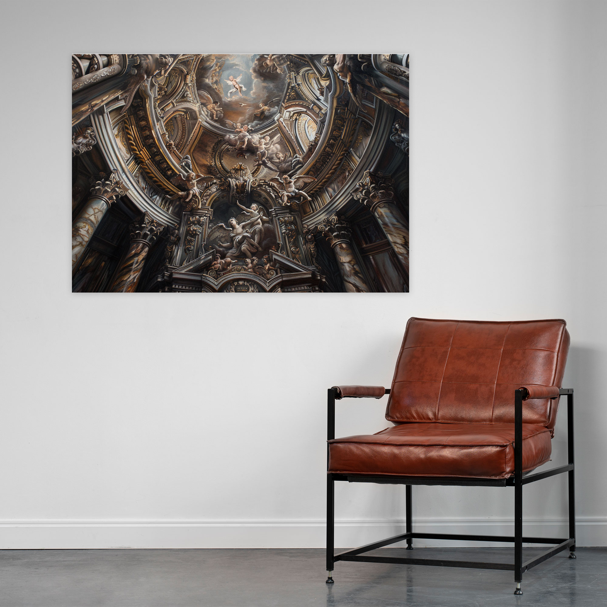 Baroque Style Painting Wall Art - Baroque, Canvas, Baroque Style Painting, Canvas Wall Art