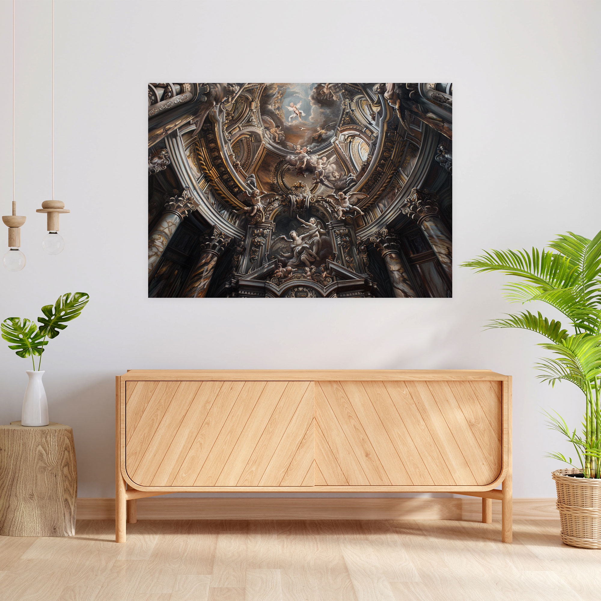 Baroque Style Painting Wall Art - Baroque, Canvas, Baroque Style Painting, Canvas Wall Art
