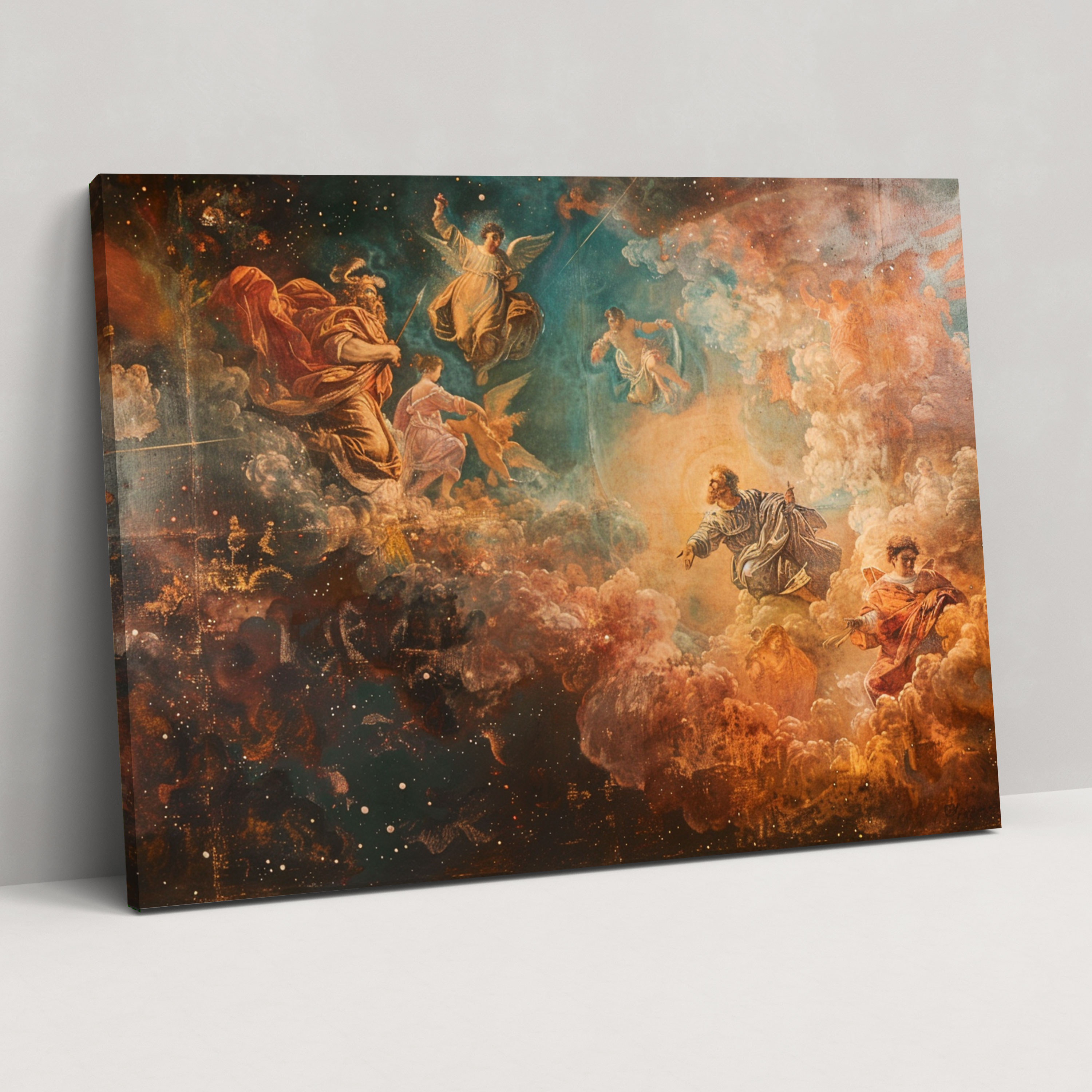 Baroque Style Painting Wall Art - Baroque, Wall Art, Canvas Wall Art, Canvas