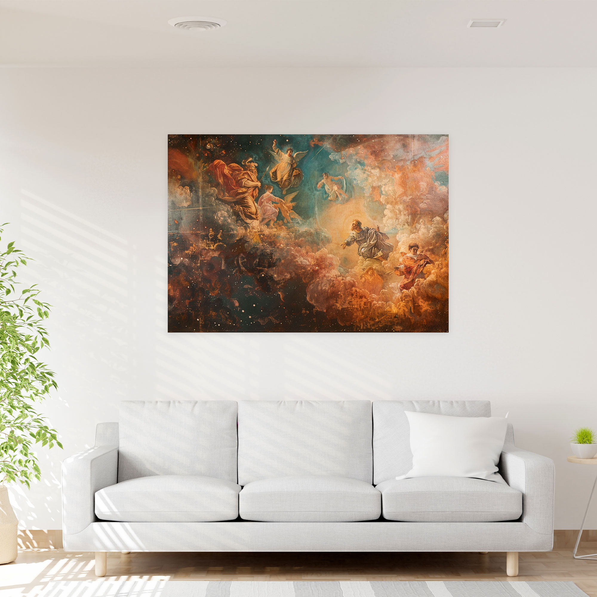 Baroque Style Painting Wall Art - Baroque, Wall Art, Canvas Wall Art, Canvas