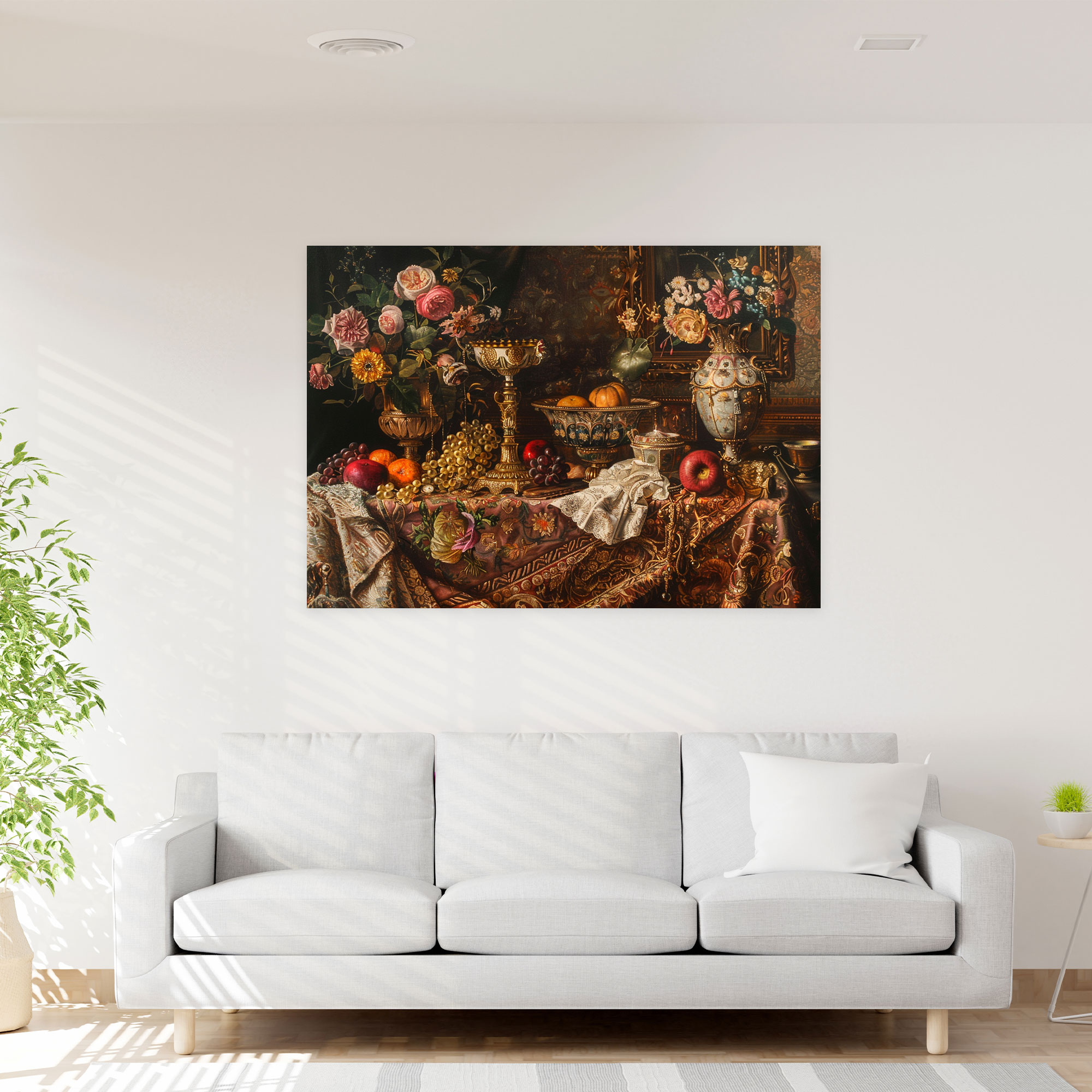 Baroque Style Painting Canvas Print - Baroque, Canvas, Canvas Wall Art, Wall Art