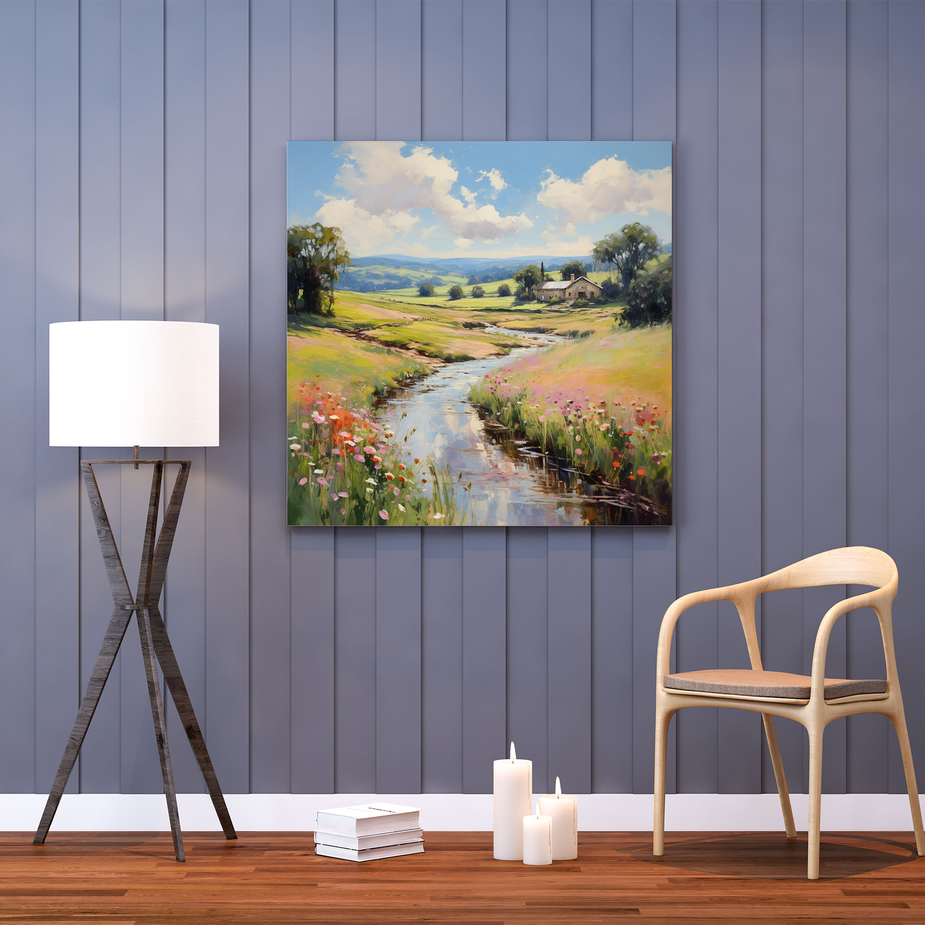 Born Wall Art - Born, Impressionist Painting, Wall Decoration, Oil Painting