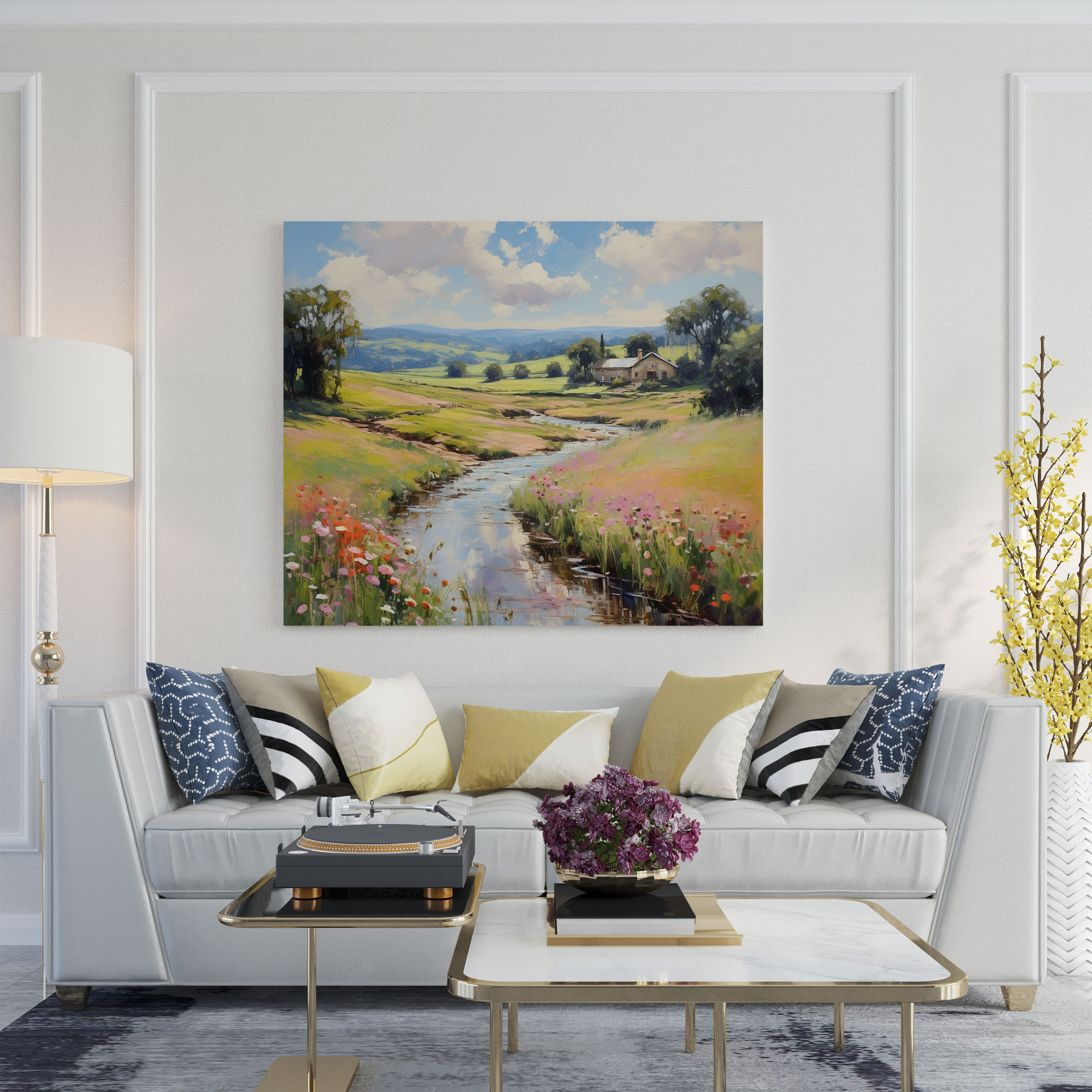 Born Wall Art - Born, Impressionist Painting, Wall Decoration, Oil Painting