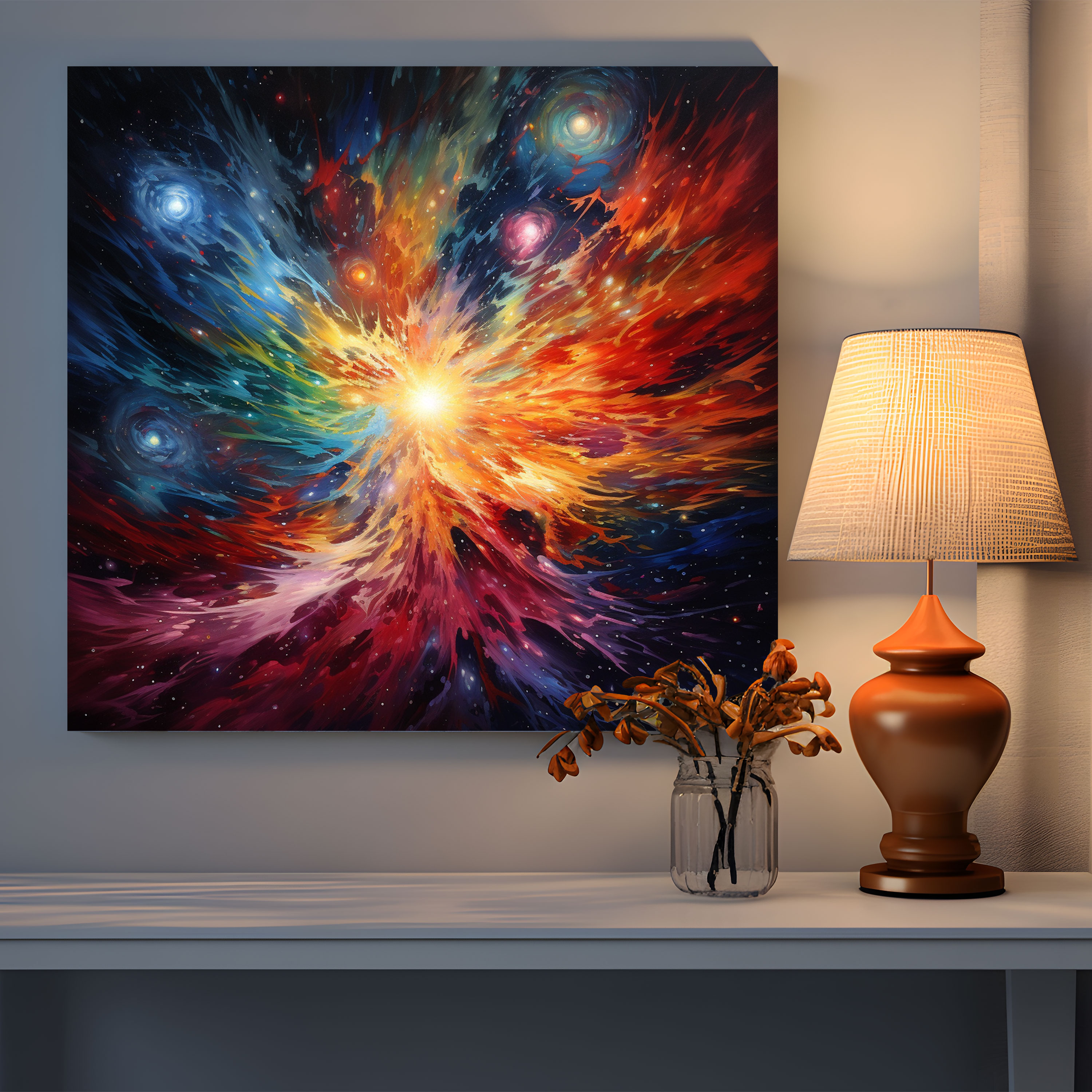Born Canvas Print - Birth Of Stars - Born, Universe, Canvas, Canvas Wall Art