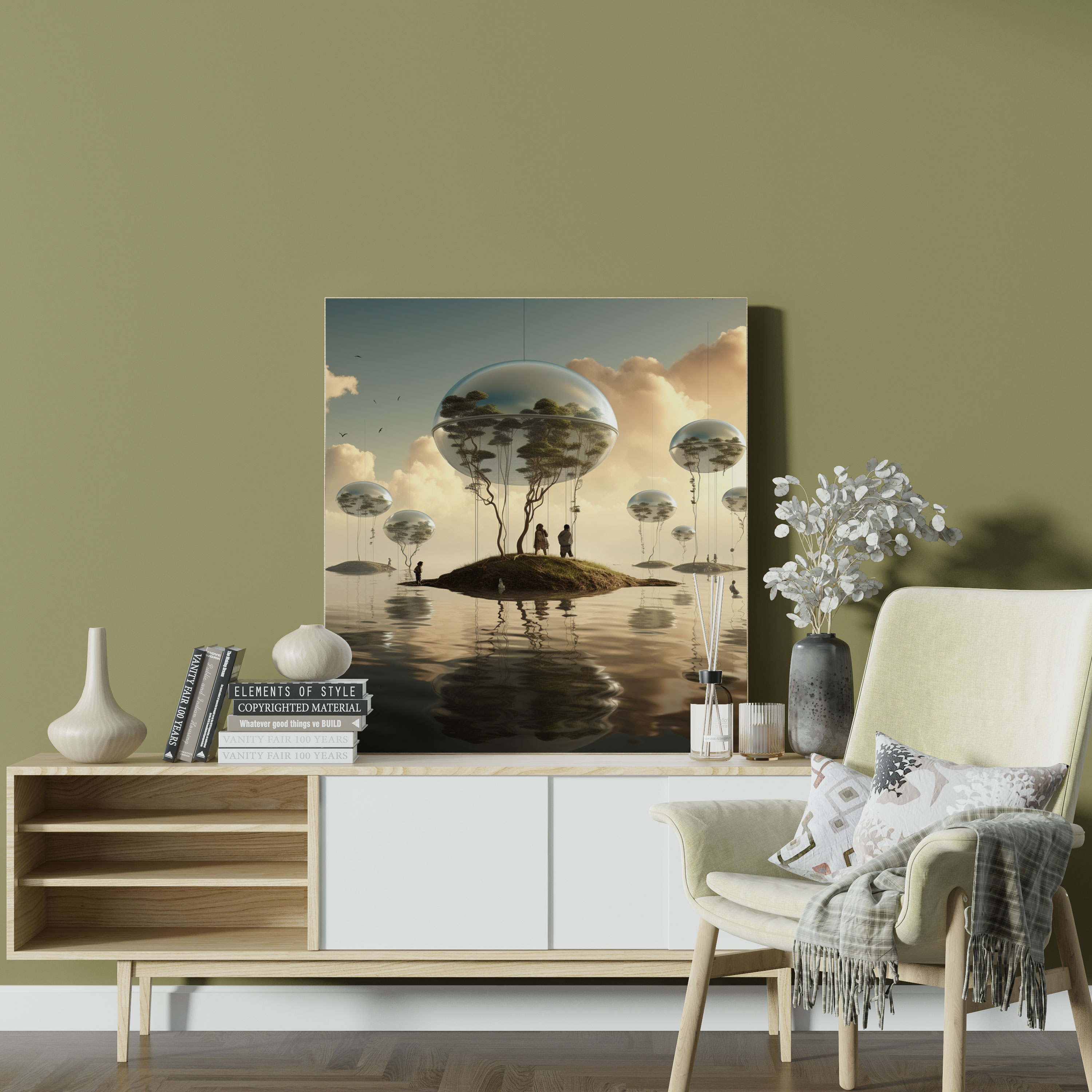 Born Canvas Print - Born, Wall Decoration, Canvas Wall Art, Home Decoration