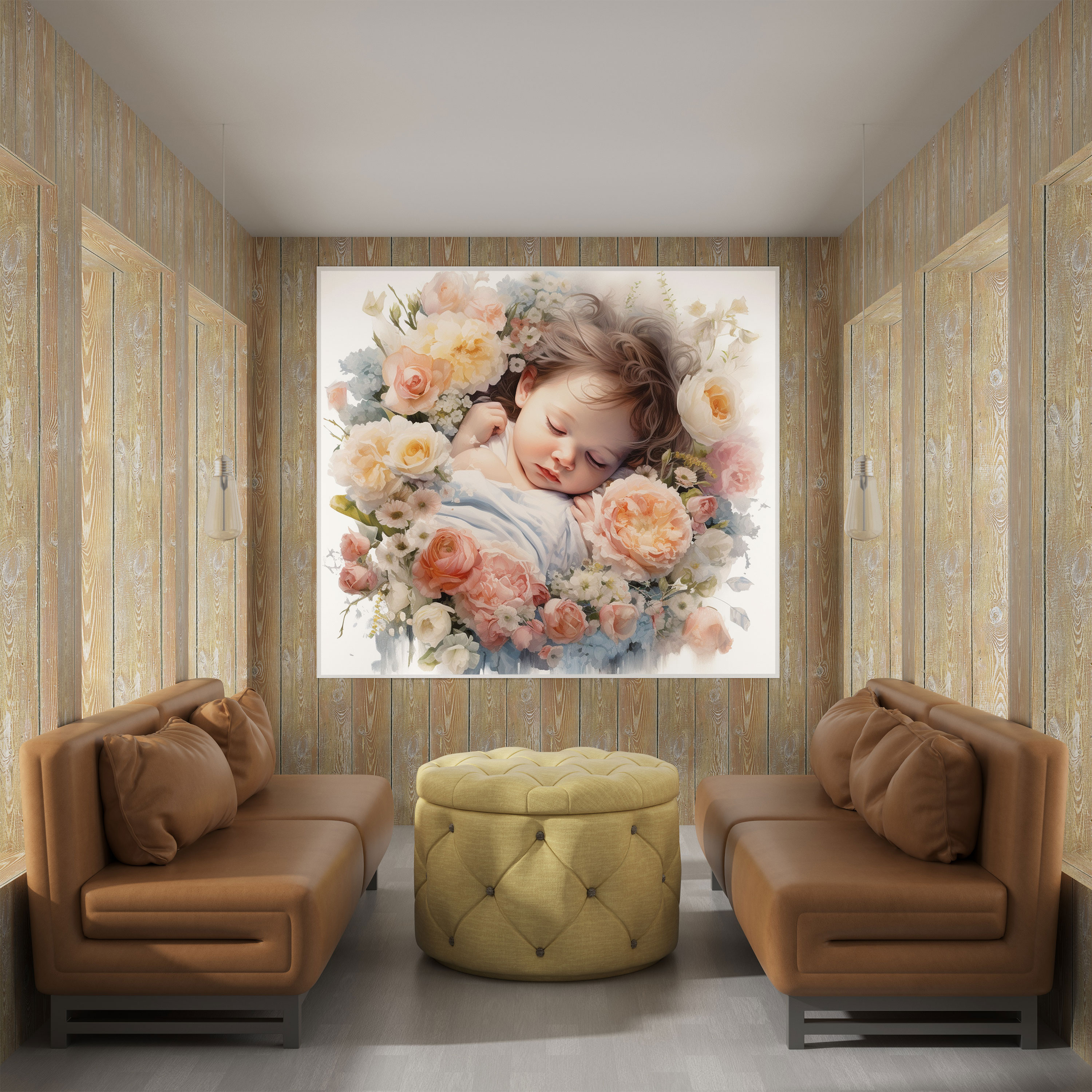 Born Canvas Print Wall Art - Born, Canvas, Home Decoration, Wall Decoration