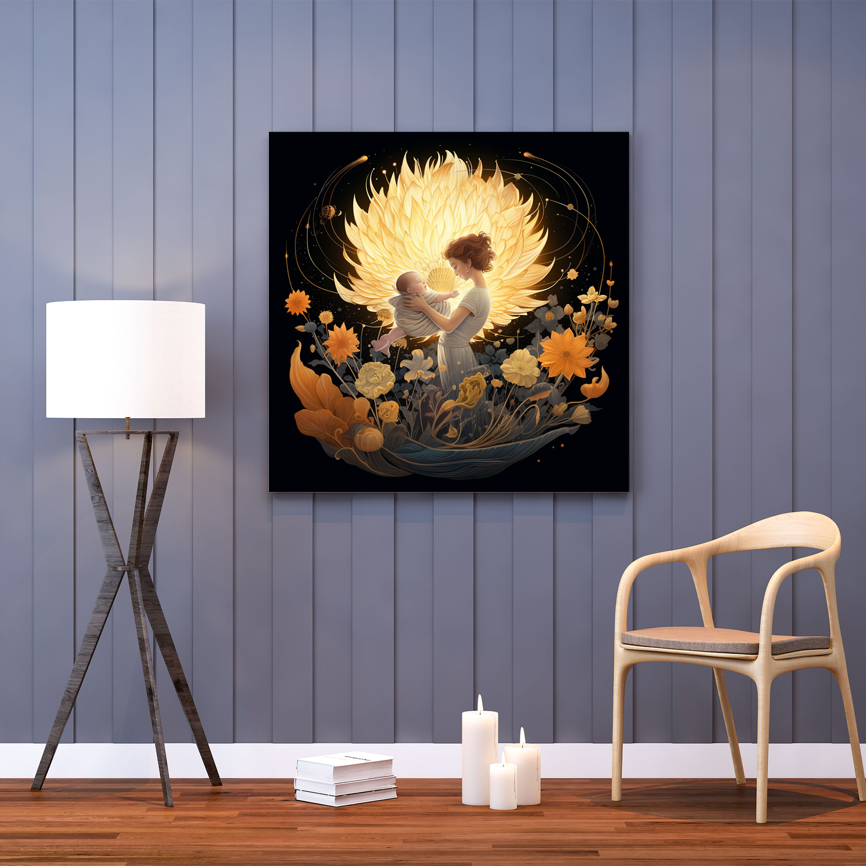 Magical Born Canvas Print - Born, Home Decoration, Magical, Wall Art