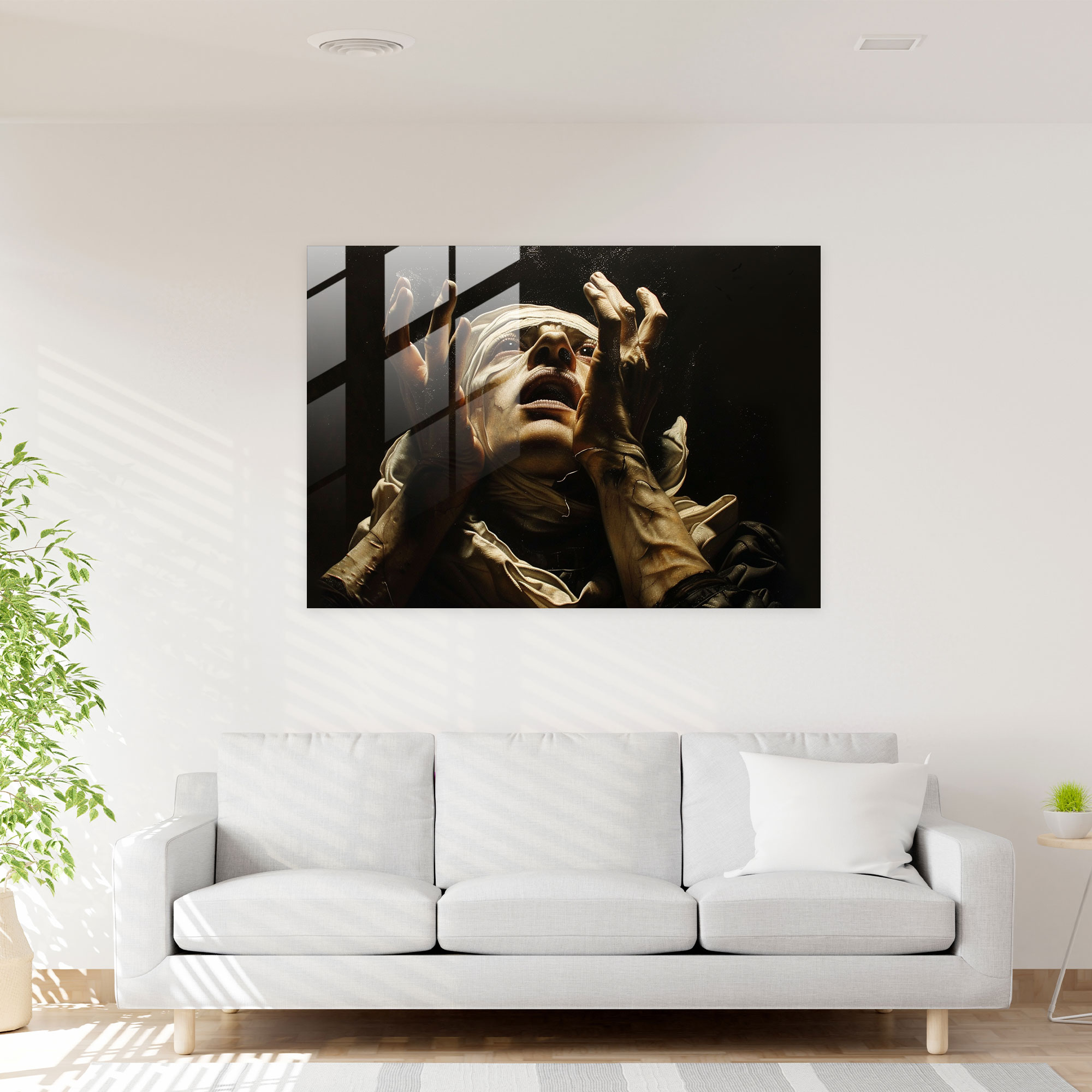 Caravaggio Tarzı Cam Sanatı - Ev Dekorasyonu için Caravaggio Tarzı Cam Sanatı