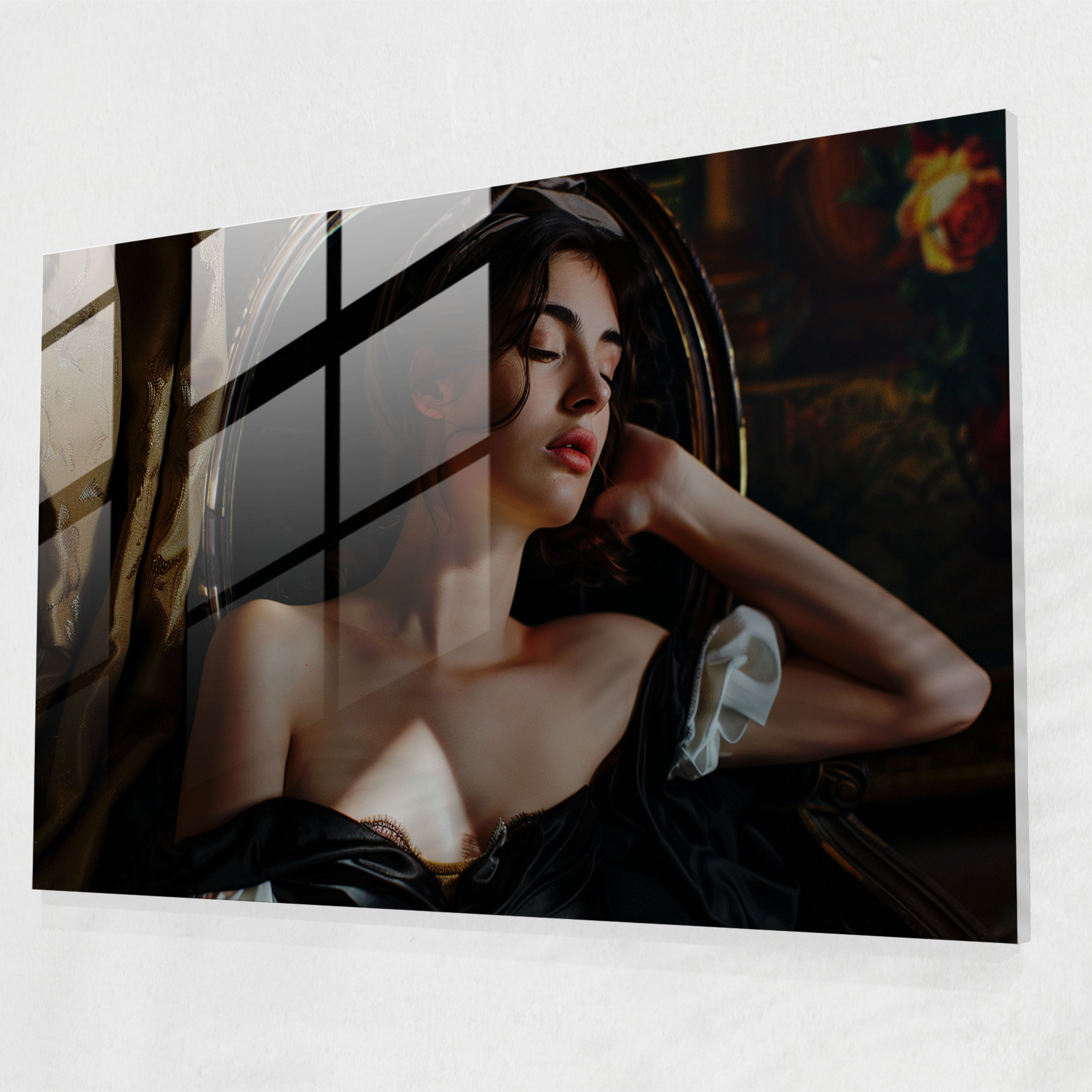 Caravaggio Tarzı Duvar Dekorasyonu - Modern Sanat Kanvas Tablosu