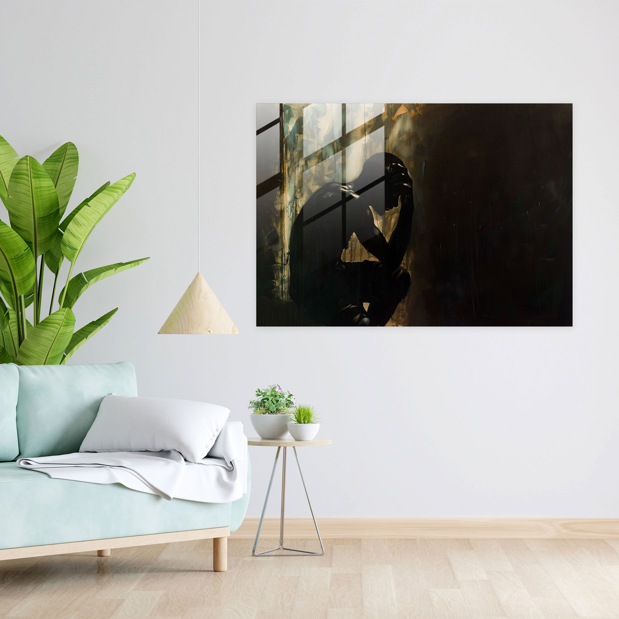 Caravaggio Tarzı Modern Sanat Kanvas Tablosu