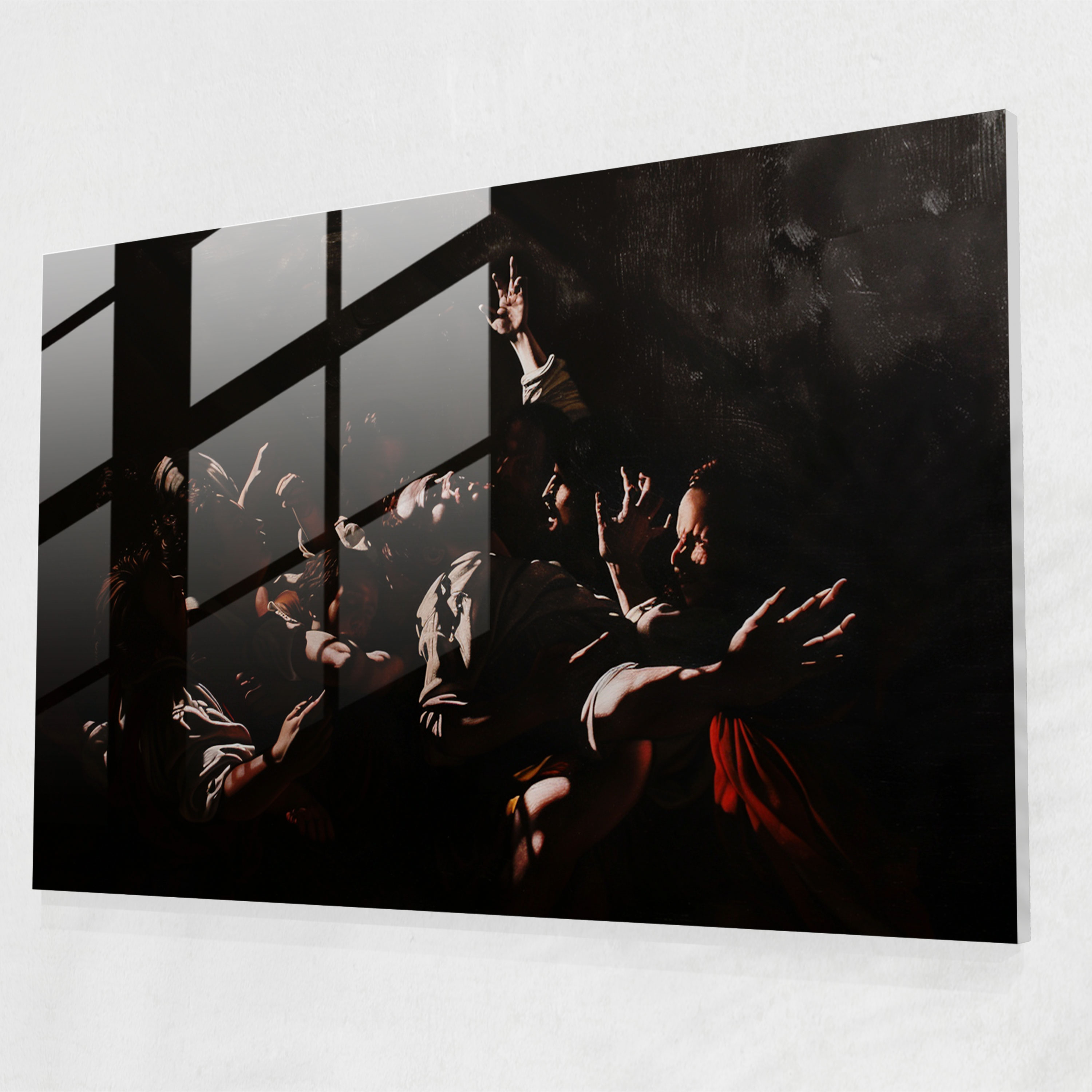 Caravaggio Tarzı Ev Dekorasyonu - Dini Sahne ve Sembollerle - Işık ve Gölge Oyunu