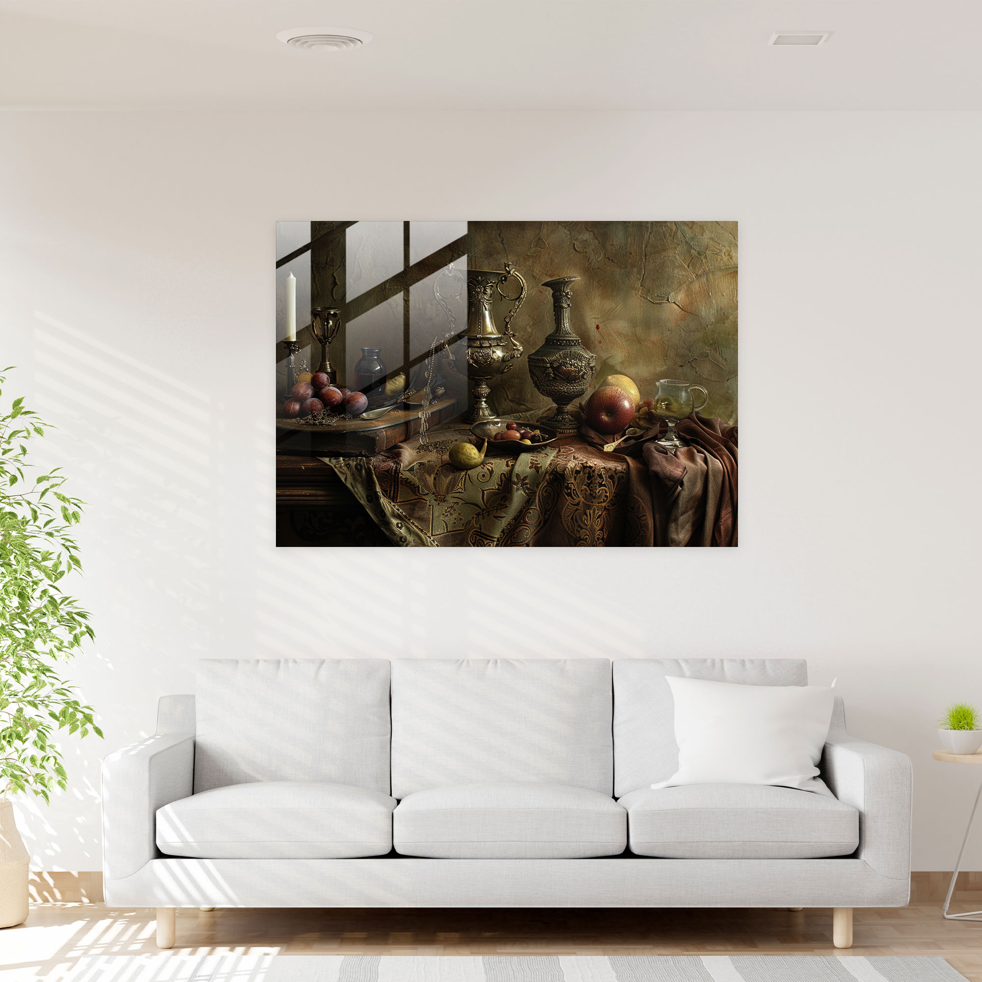 Caravaggio Tarzı Ev Dekorasyonu - Kanvas Tablo Modern Sanat