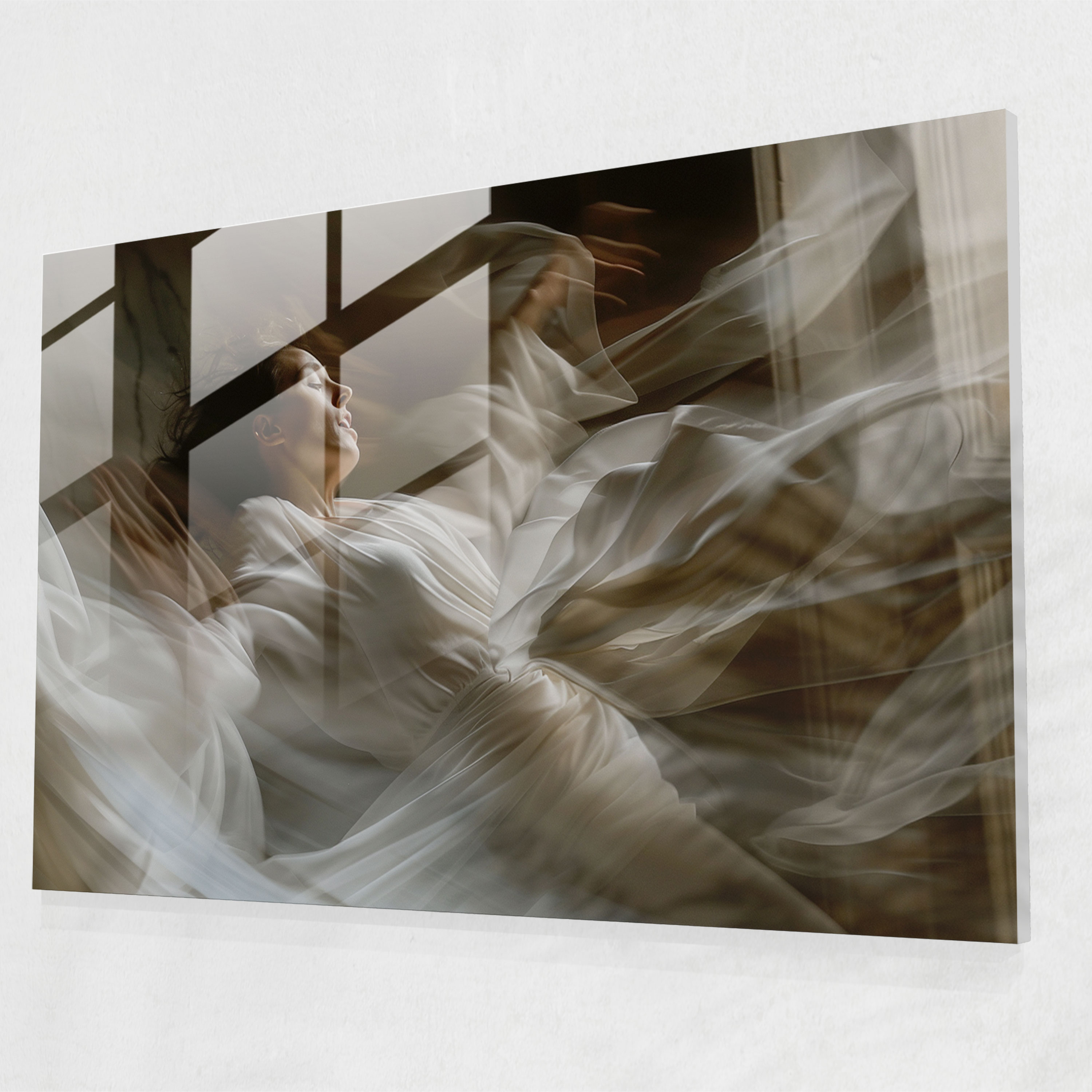 Caravaggio Tarzı Ev Dekorasyonu - Hareketli Dramatik An - Duvar Dekorasyonu Cam Tablo Caravaggio Tarzı