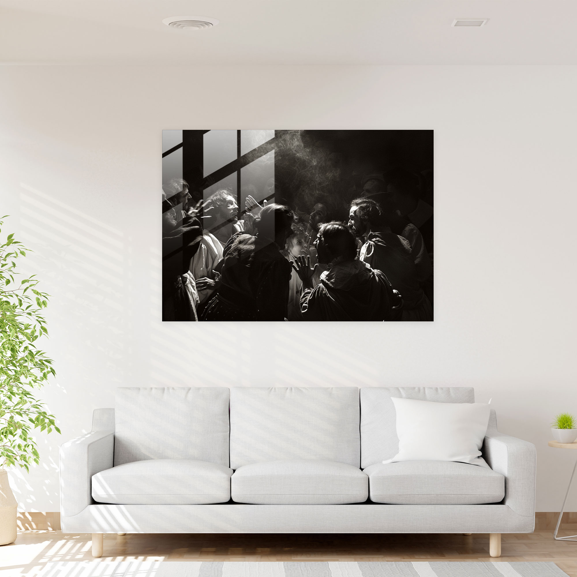 Caravaggio Tarzı Cam Tablo - Ev Dekorasyonunda Caravaggio Şıklığı