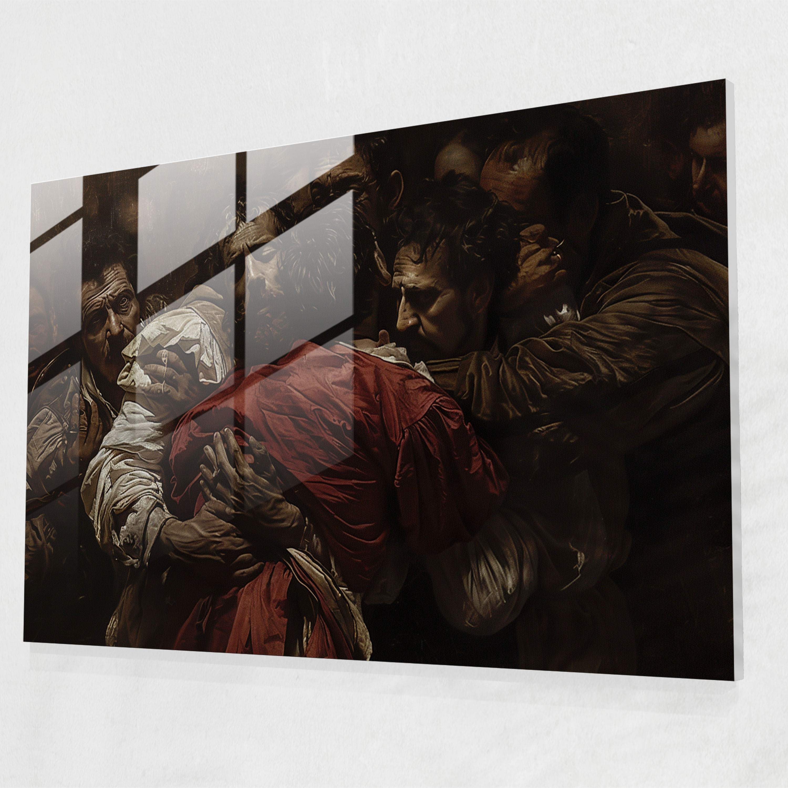 Caravaggio Tarzı Cam Sanatı - Ev Dekorasyonu ve Sanat Eseri