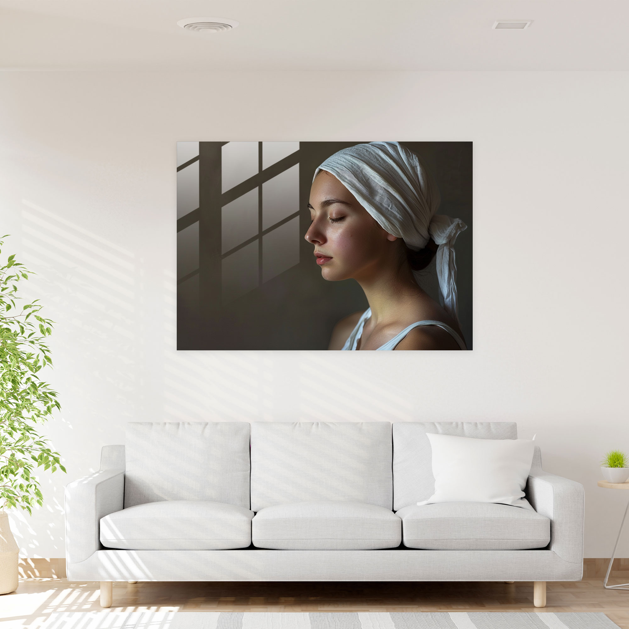 Caravaggio Tarzı Duvar Dekorasyonu - Modern Sanat Kanvas Tablo