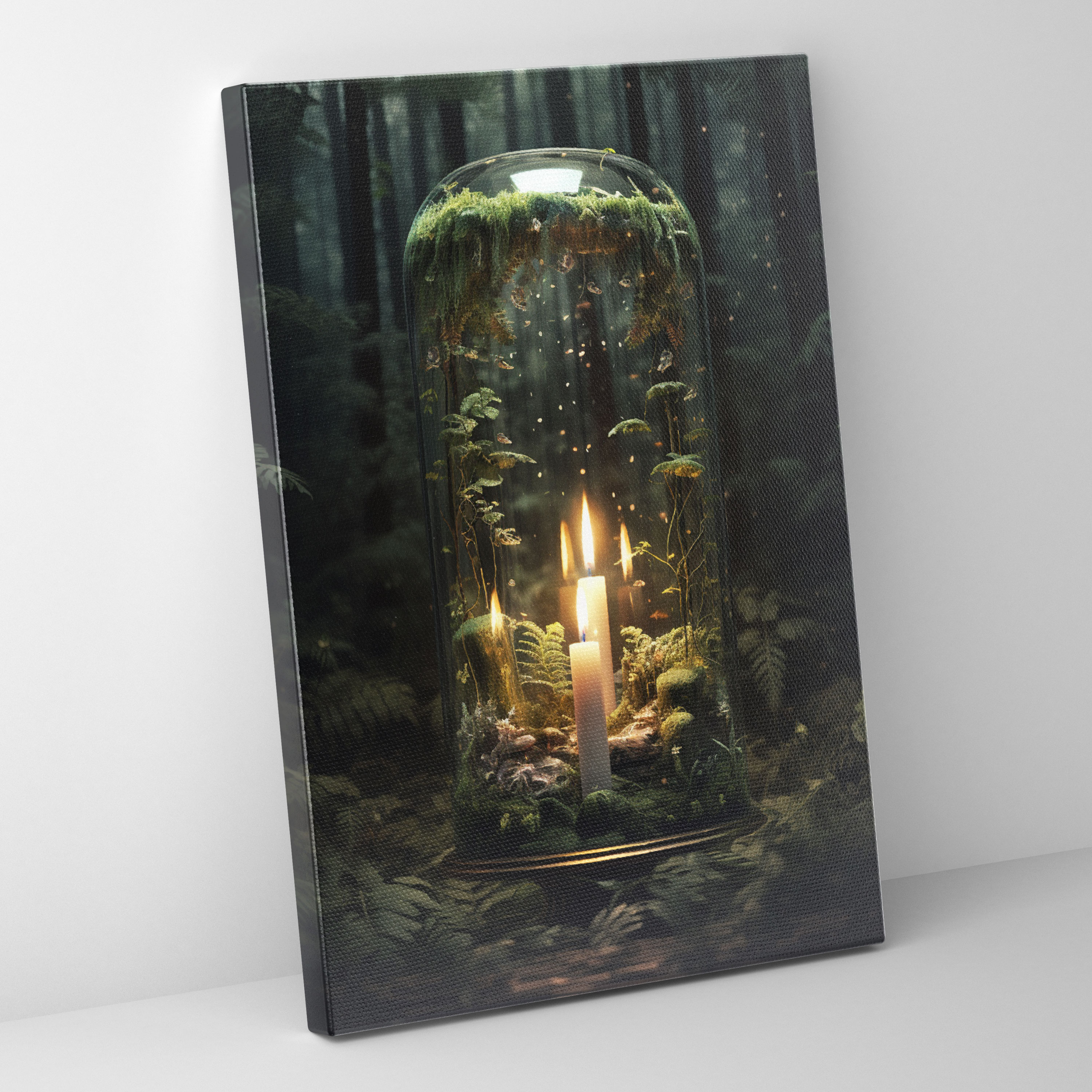 Enchanted Candle Canvas Print - Candle, Enchanted, Canvas Wall Art, Canvas