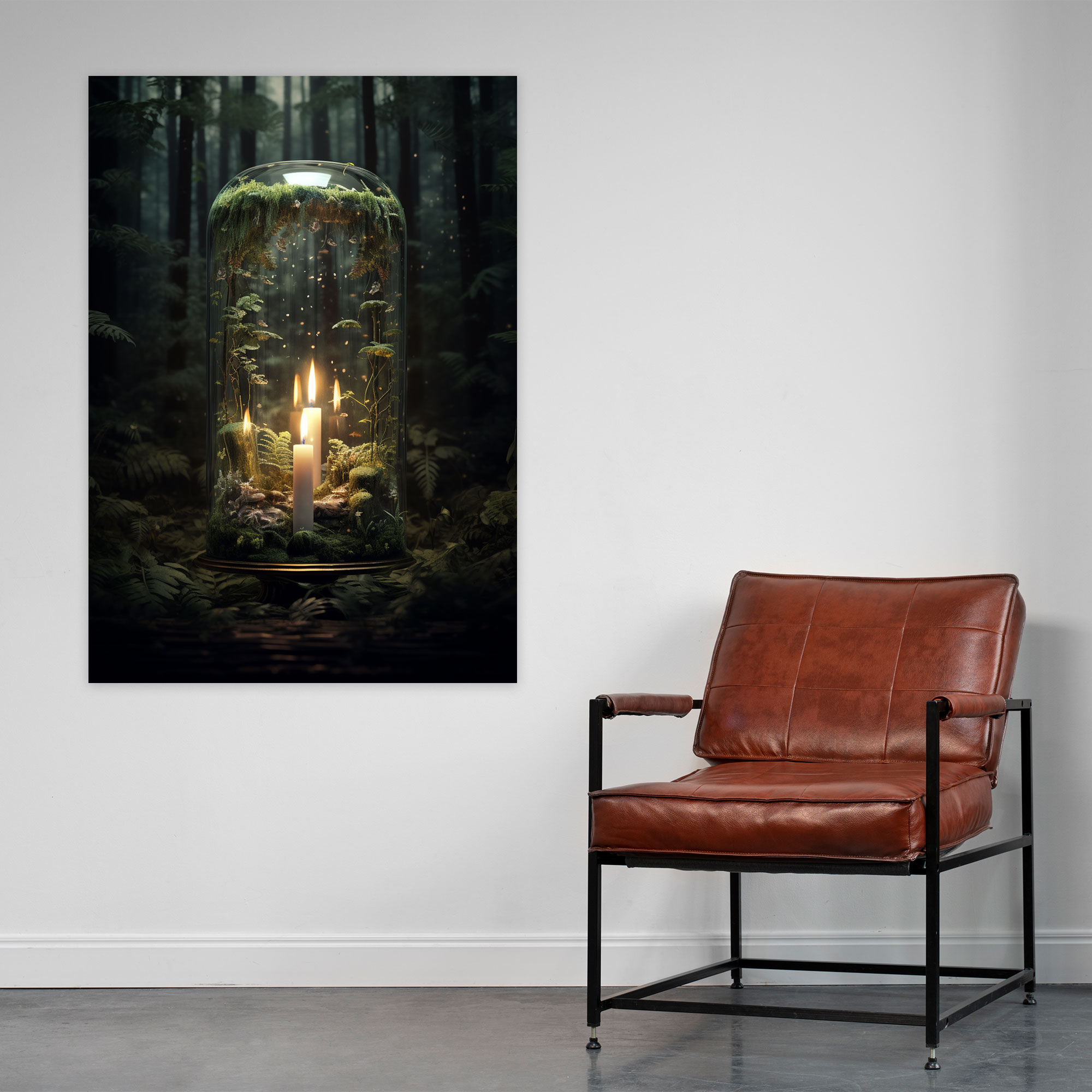 Enchanted Candle Canvas Print - Candle, Enchanted, Canvas Wall Art, Canvas