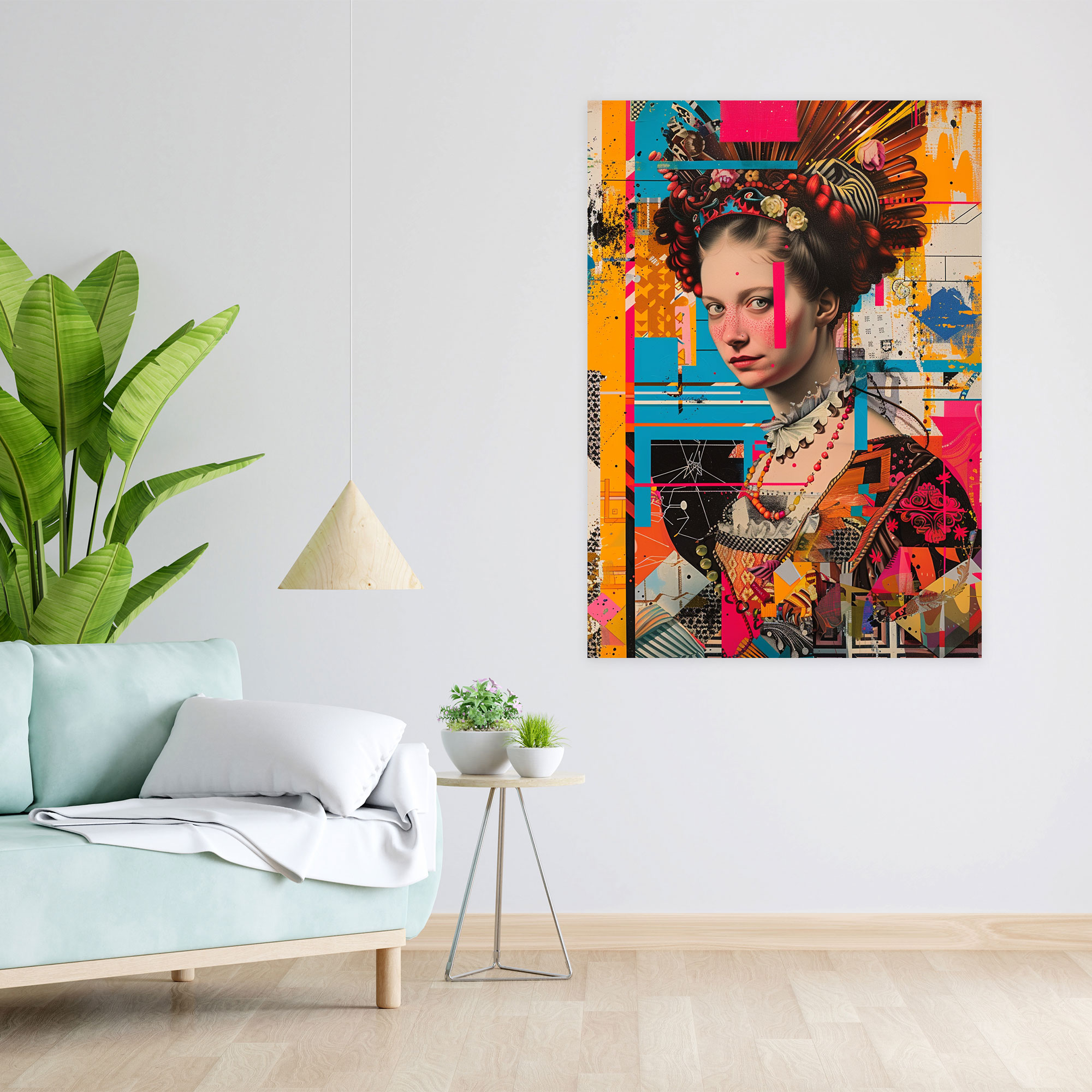 Renaissance Pop Art Wall Art - Classicism And Popart, Home Decoration, Wall Decoration, Canvas