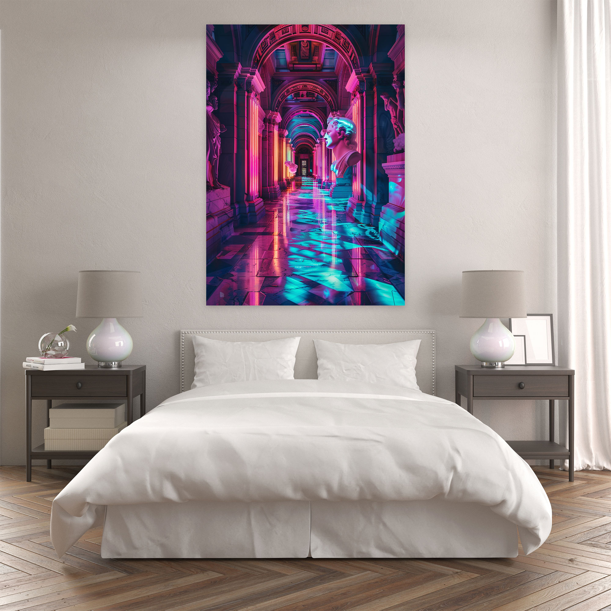 Baroque Pop Art Wall Art - Classicism And Popart, Wall Art, Home Decoration, Baroque Architecture