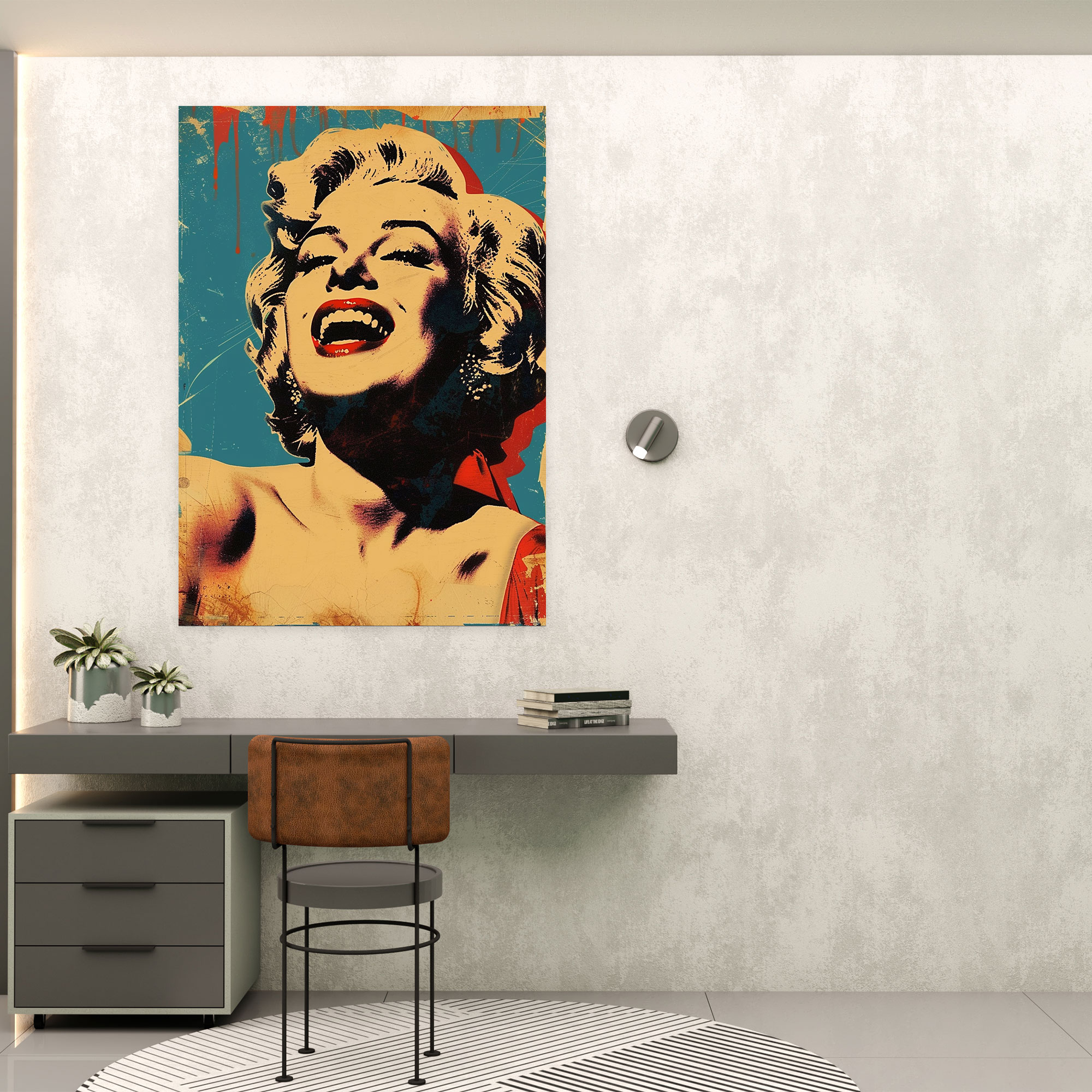 Classicism And Pop Art Canvas Print - Classicism And Popart, Home Decoration, Classicism And Pop Art, Marilyn Monroe