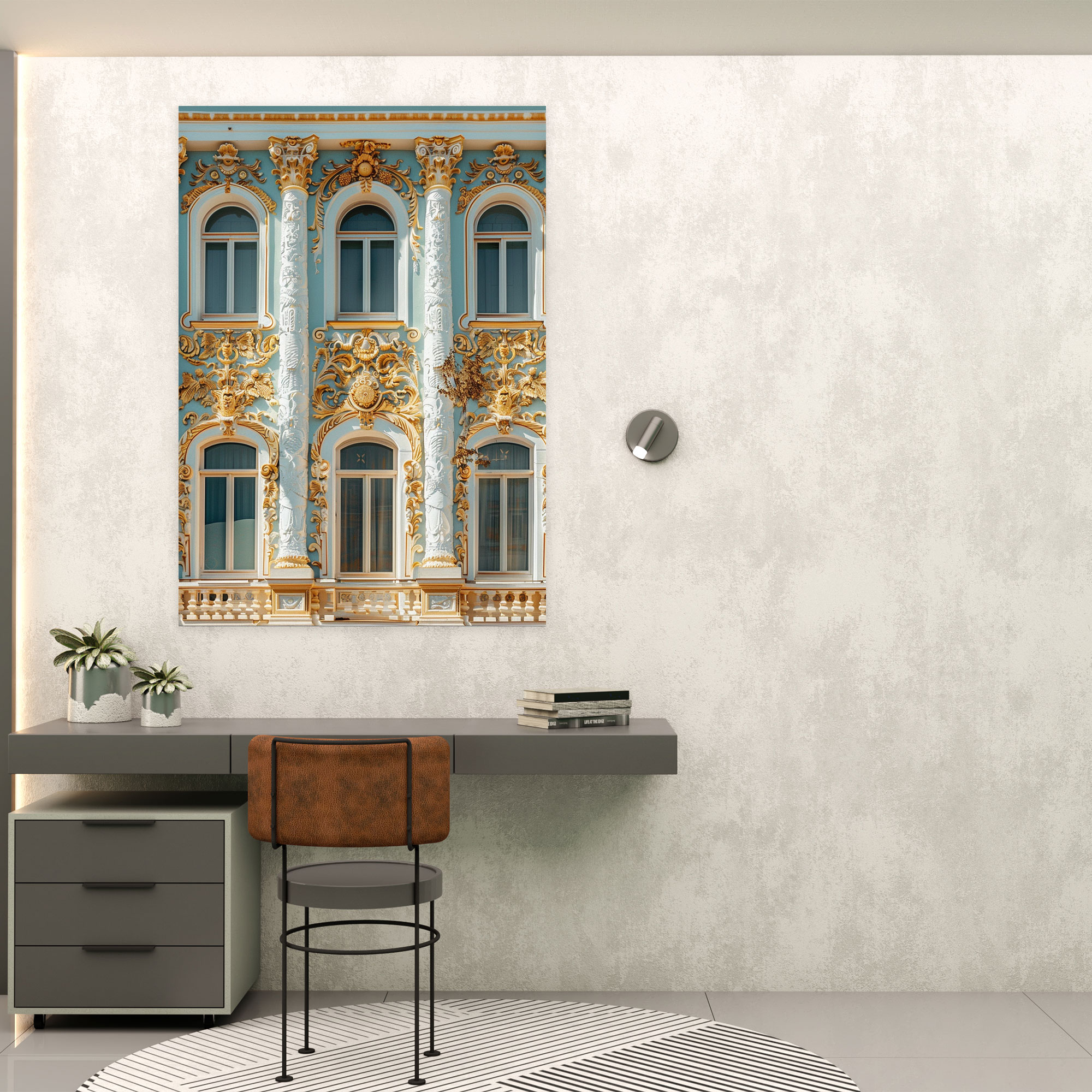 Baroque Pop Art Wall Decoration - Classicism And Popart, Canvas Wall Art, Wall Art, Canvas