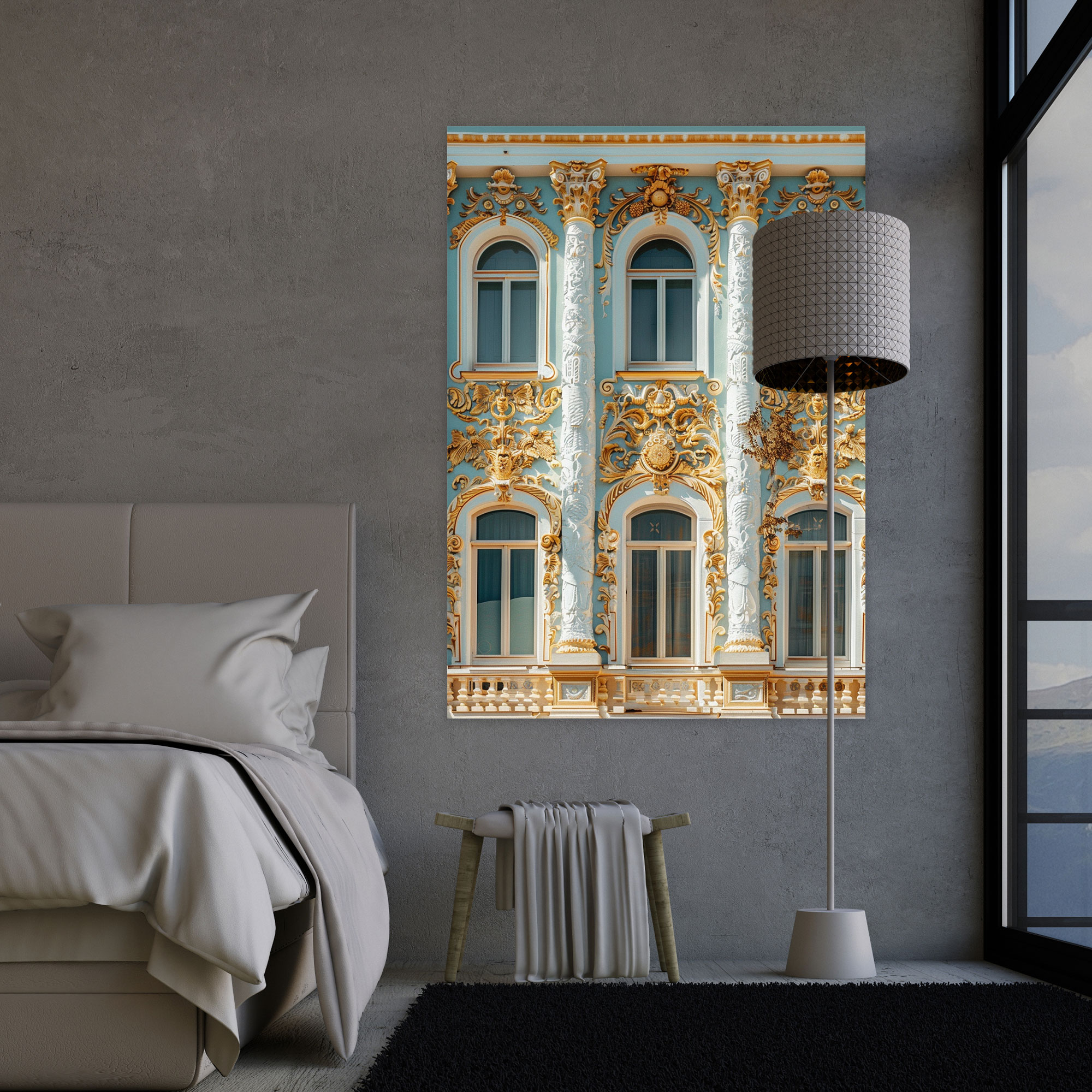 Baroque Pop Art Wall Decoration - Classicism And Popart, Canvas Wall Art, Wall Art, Canvas
