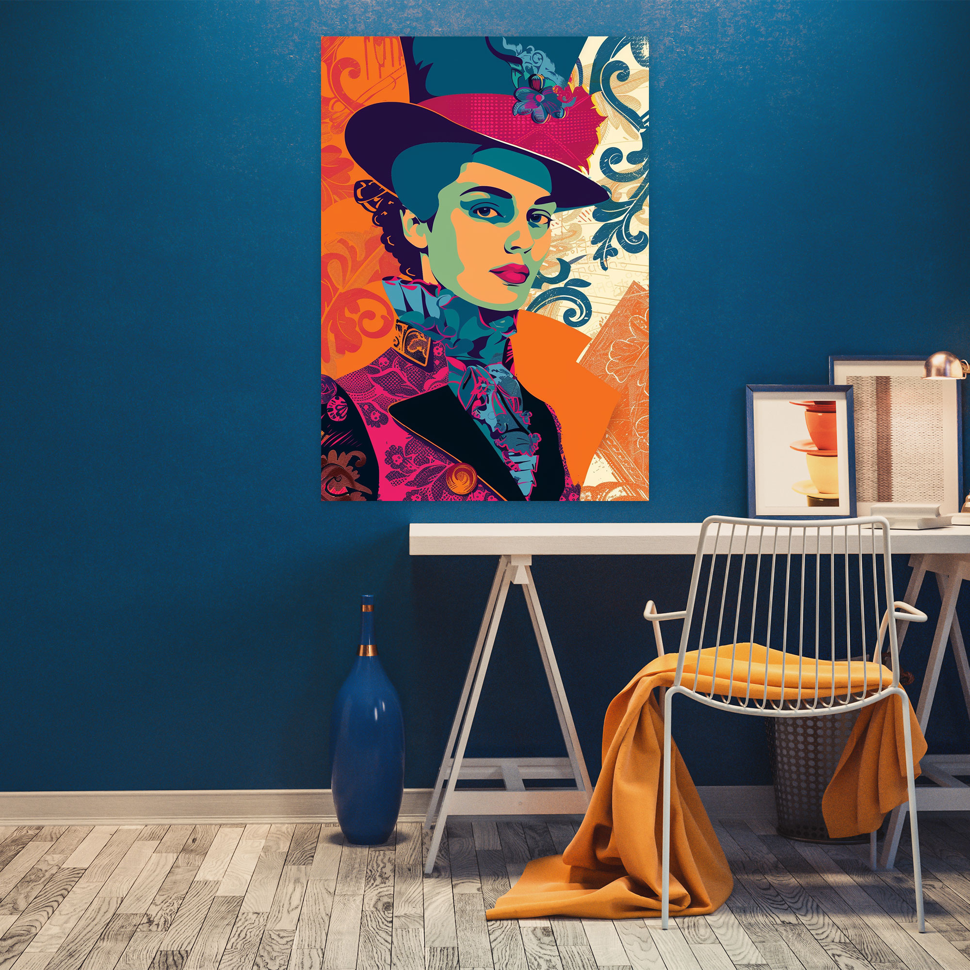 Victorian Pop Art Canvas Print - Classicism And Popart, Wall Art, Canvas, Victorian Pop Art