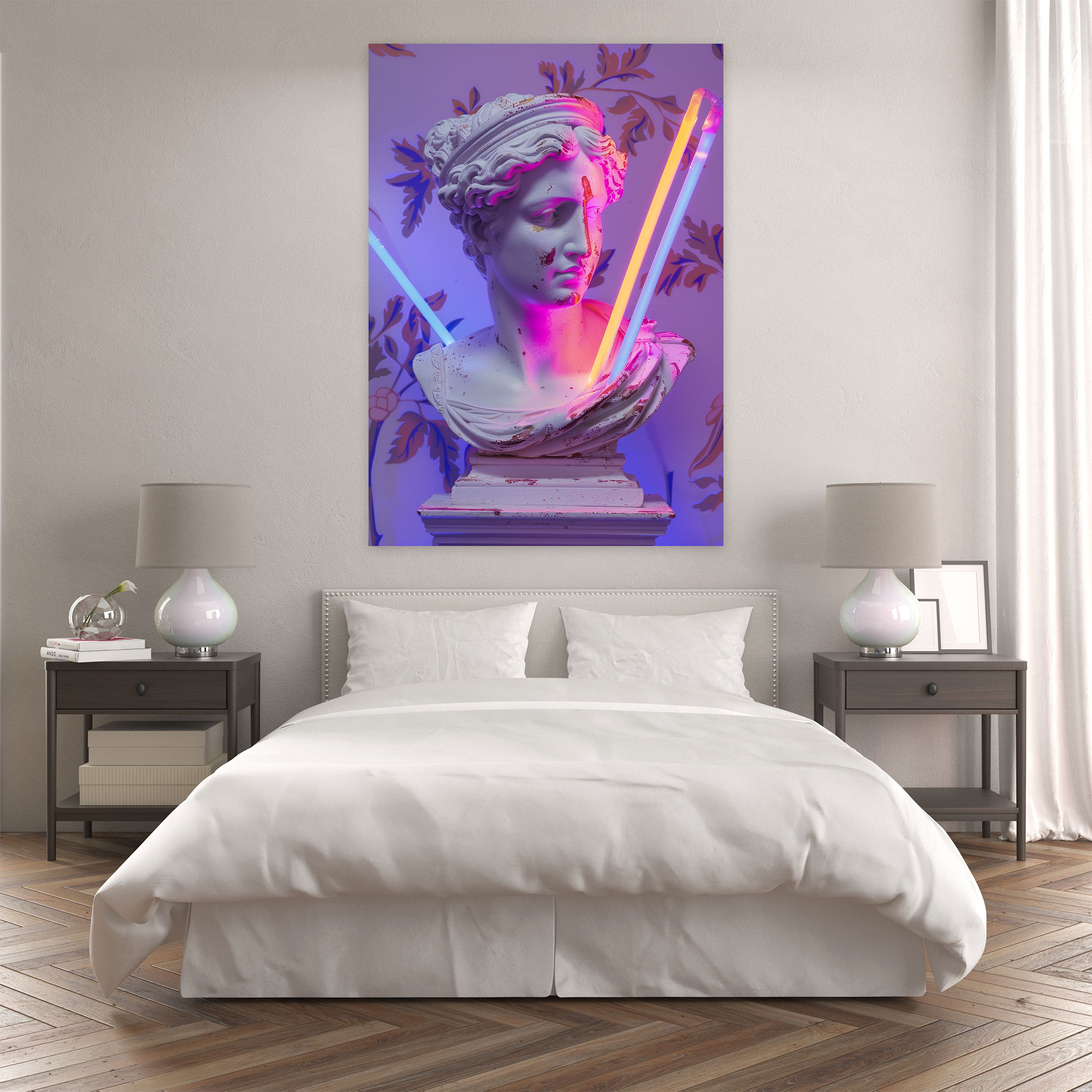 Neoclassical Pop Art Wall Art - Classicism And Popart, Home Decoration, Canvas, Canvas Print