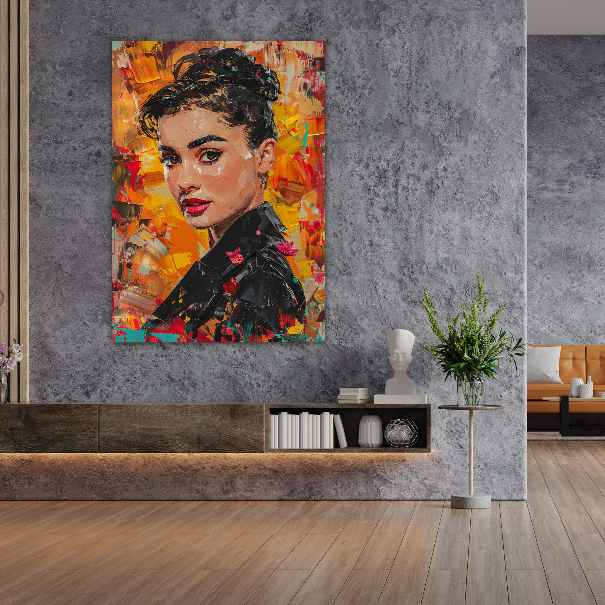 Impressionist Pop Art Wall Art - Classicism And Popart, Wall Decoration, Canvas Print, Impressionist Pop Art