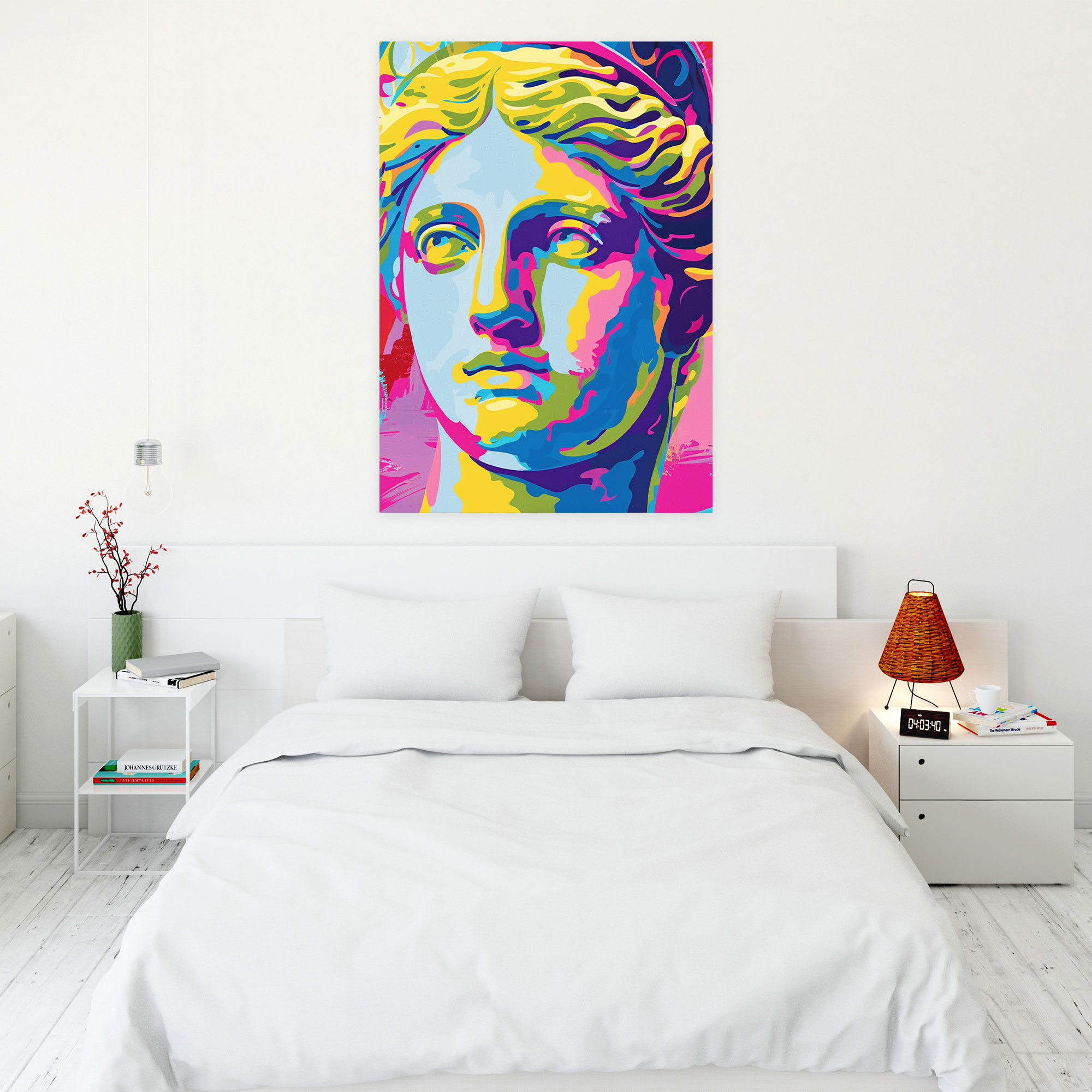 Greek Goddess Canvas Print - Classicism And Popart, Wall Art, Canvas, Home Decoration