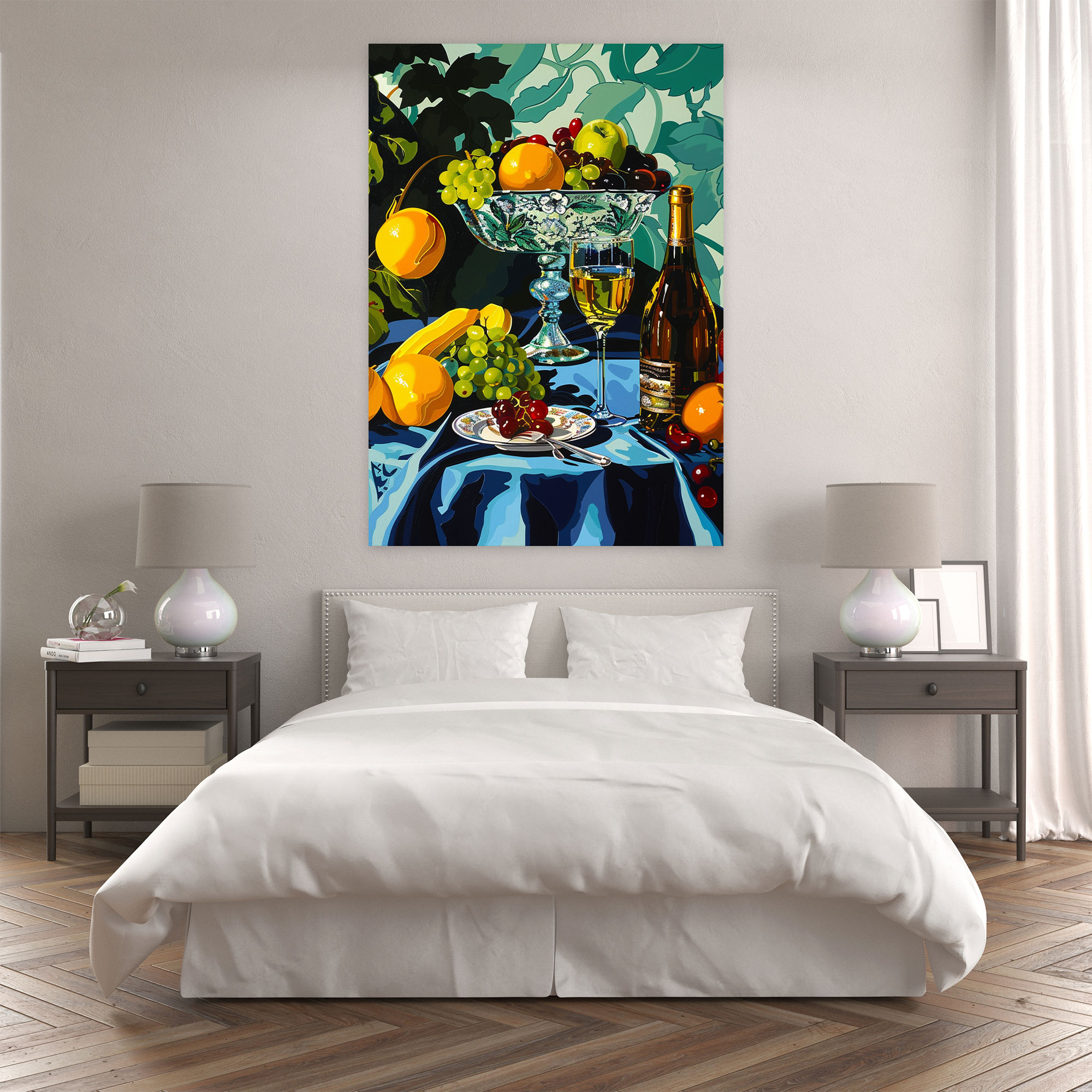 Pop Art Still Life Canvas Print - Classicism And Popart, Wall Decoration, Canvas, Home Decoration