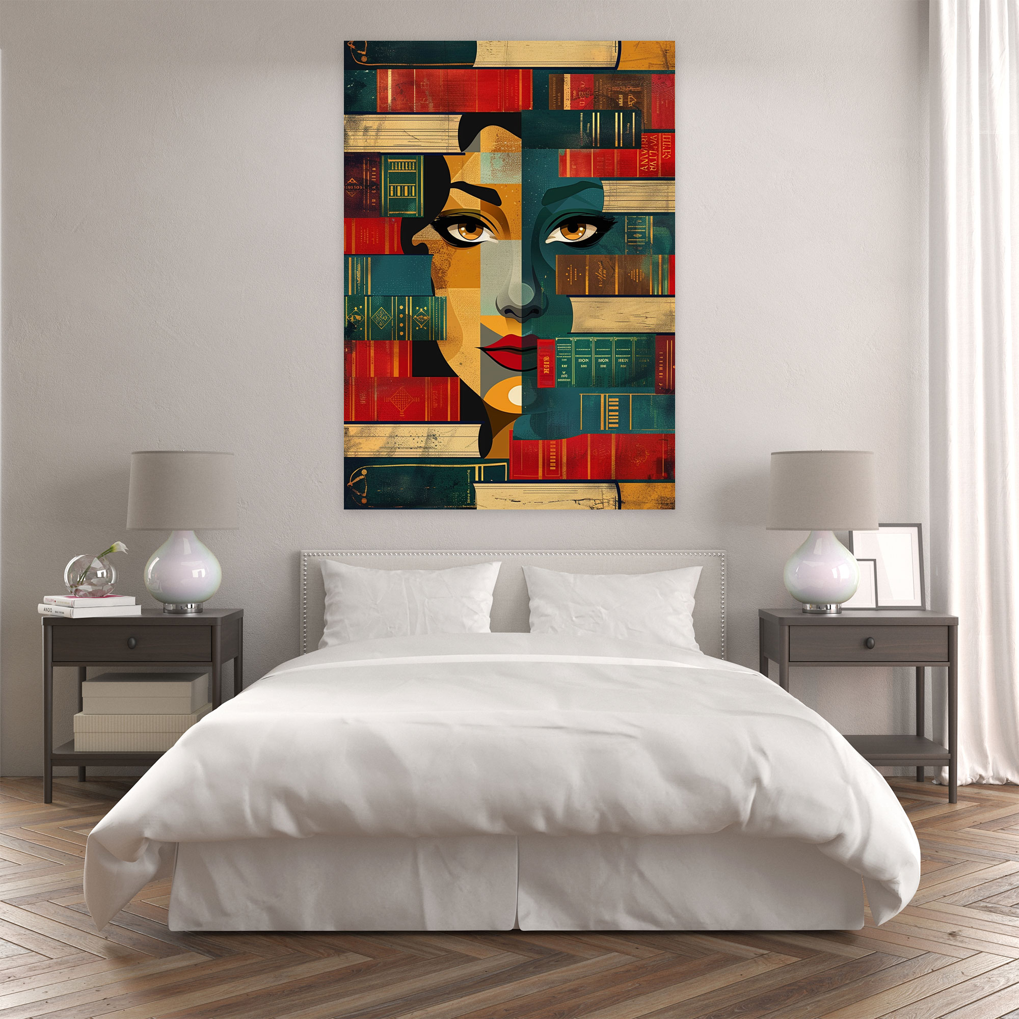 Classicism With Pop Art Canvas Print - Classicism And Popart, Home Decoration, Wall Art, Canvas