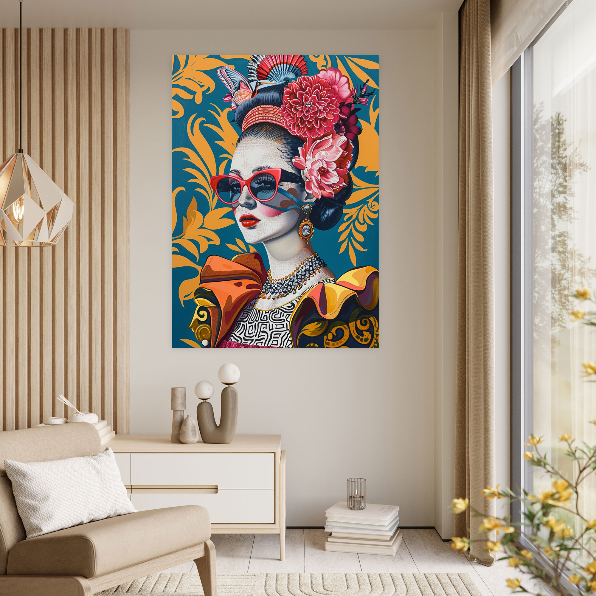 Classicism With Pop Art Wall Art - Classicism And Popart, Canvas Wall Art, Classicism With Pop Art, Wall Art