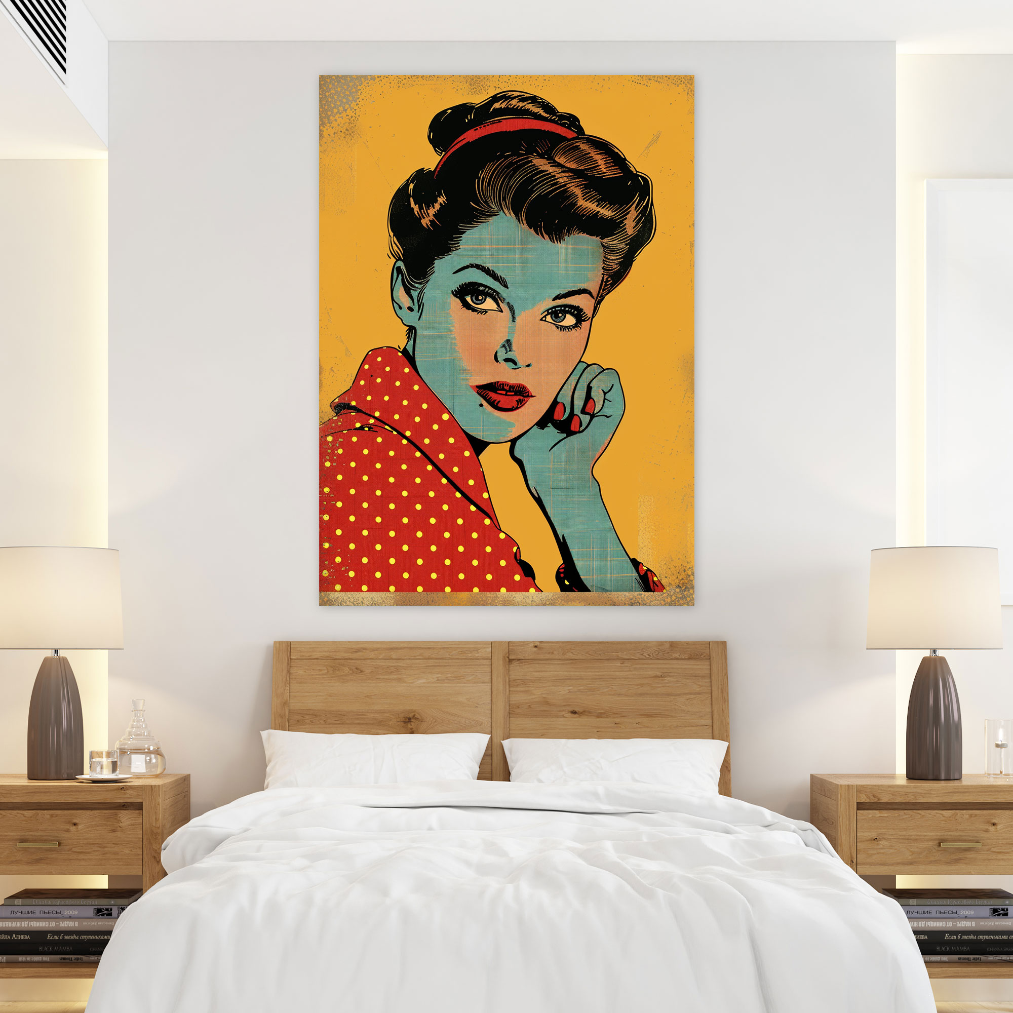 Classicism With Pop Art Wall Decoration - Classicism And Popart, Home Decoration, Classicism With Pop Art, Canvas