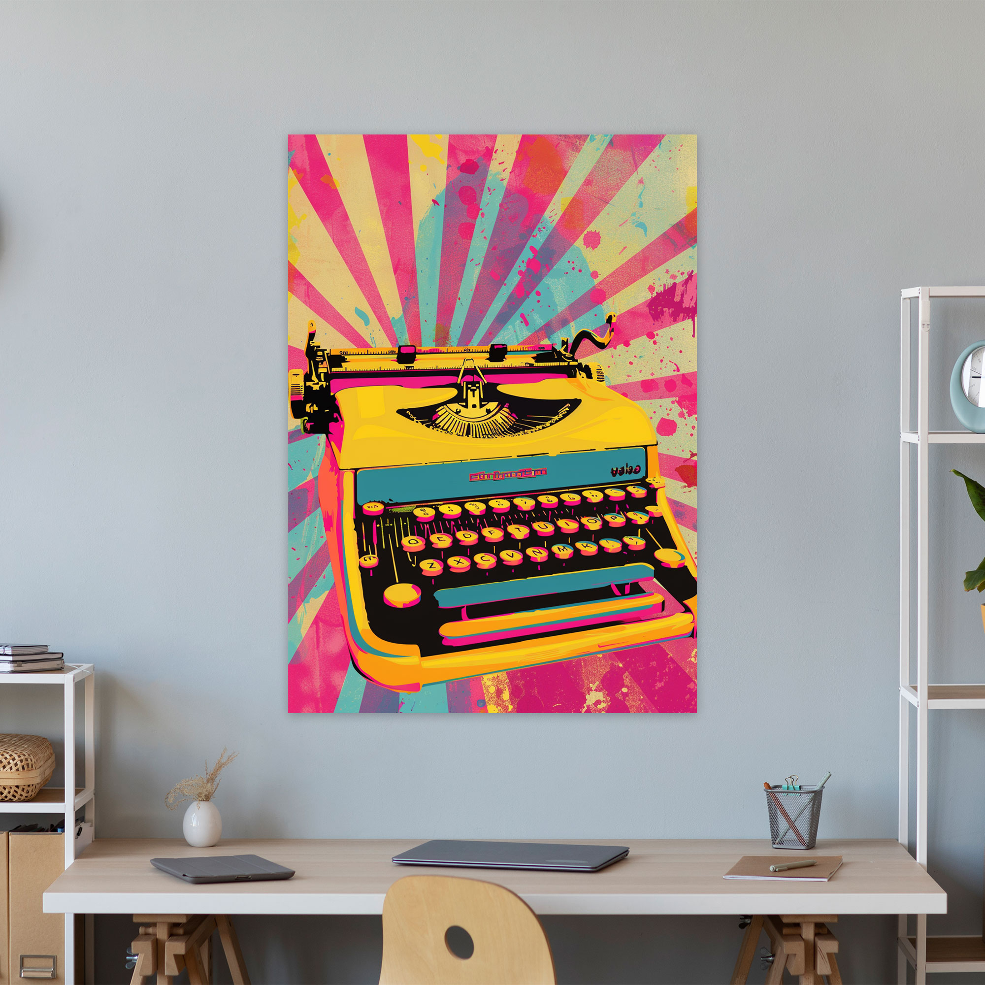 Classicism Pop Art Canvas Print - Classicism And Popart, Canvas Wall Art, Canvas Print, Combine Classicism With Pop Art