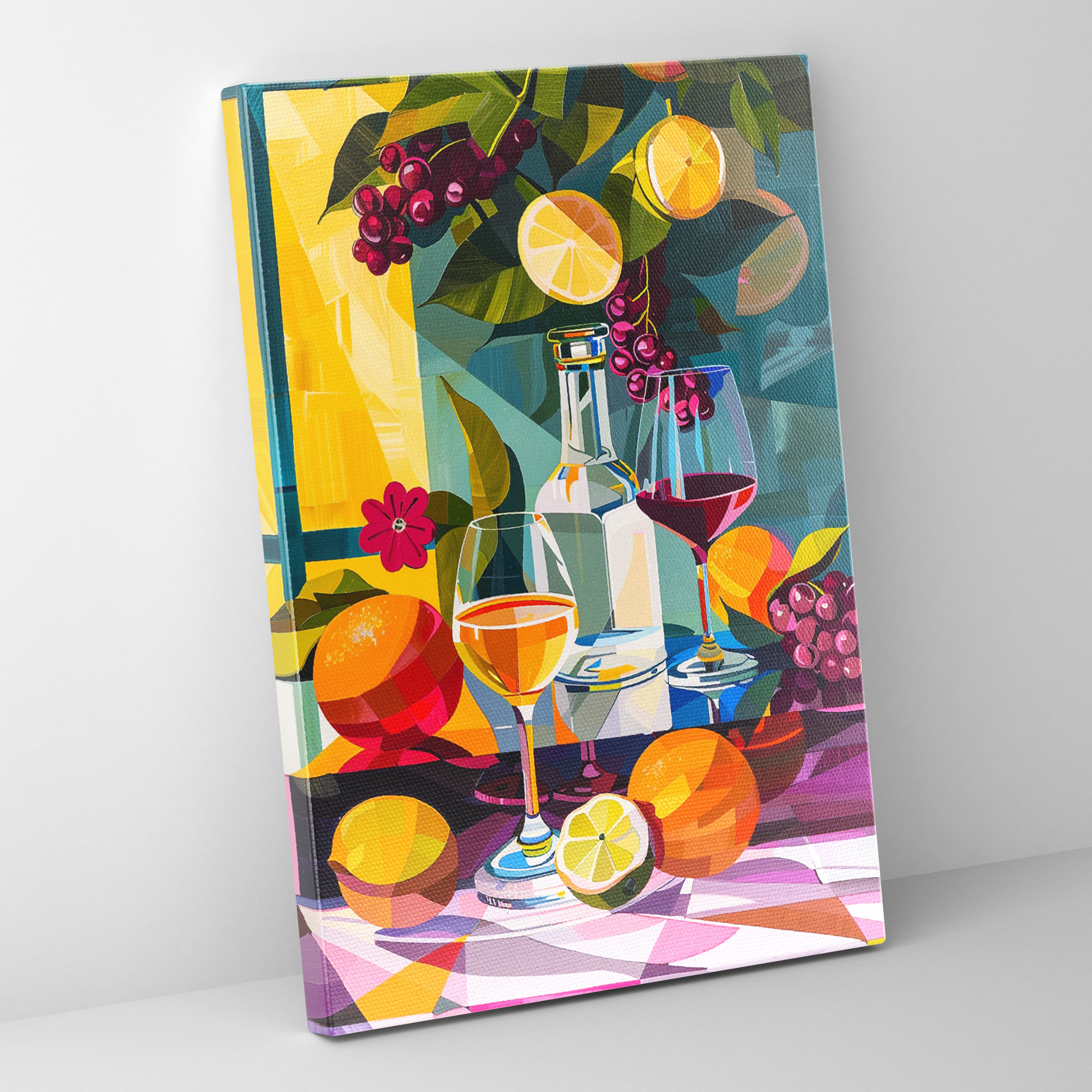 Classicism Pop Art Canvas Decoration - Classicism And Popart, Combine Classicism With Pop Art, Canvas, Canvas Print