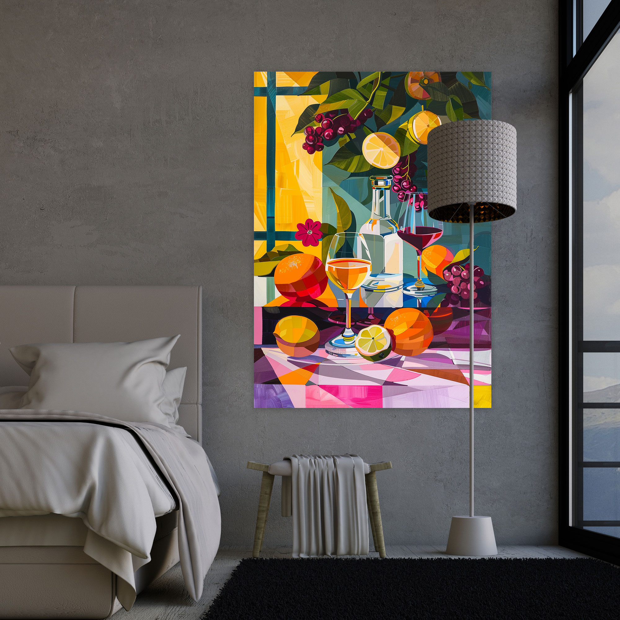 Classicism Pop Art Canvas Decoration - Classicism And Popart, Combine Classicism With Pop Art, Canvas, Canvas Print
