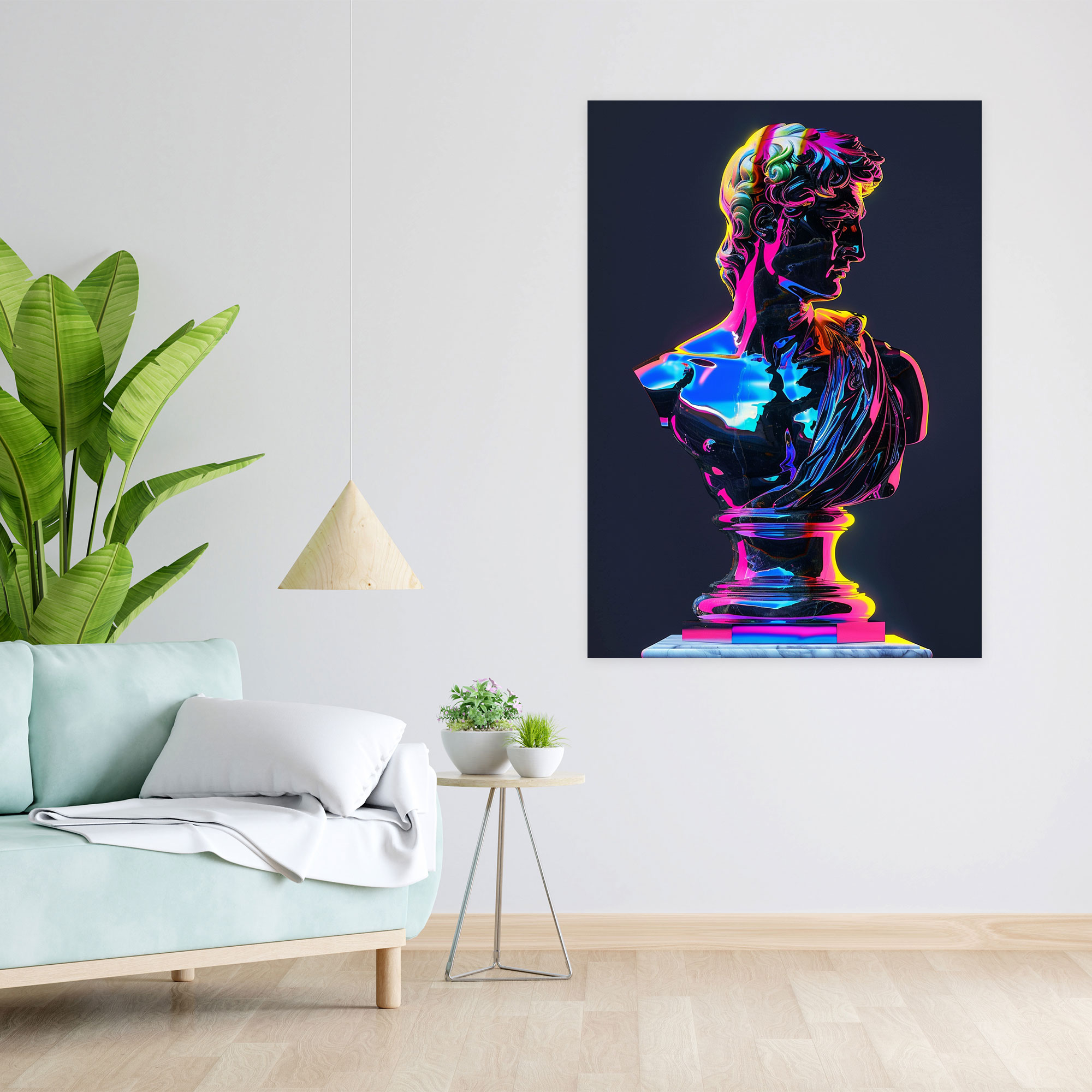Classicism And Pop Art Canvas Print - Classicism And Popart, Canvas Wall Art, Canvas Print, Wall Decoration