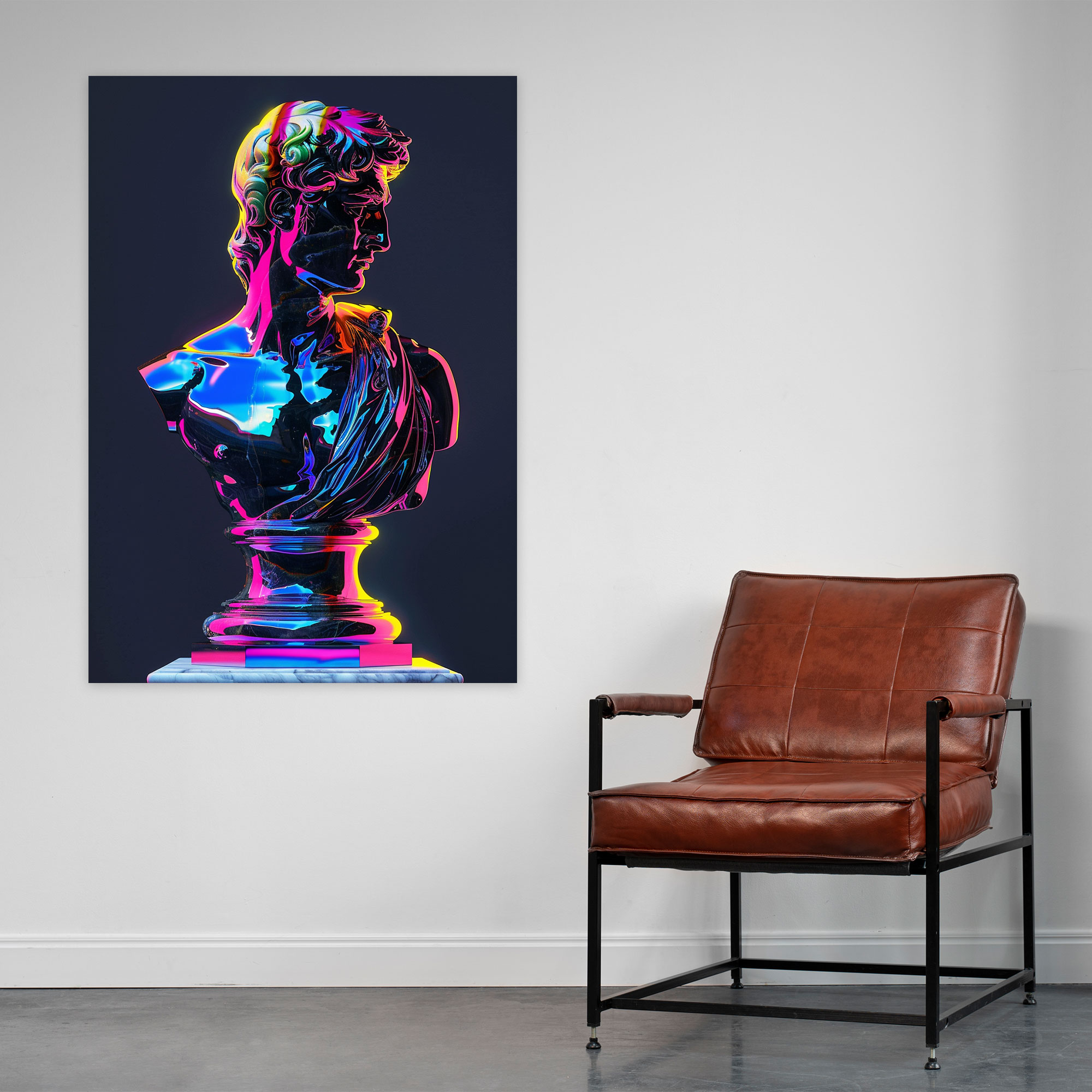 Classicism And Pop Art Canvas Print - Classicism And Popart, Canvas Wall Art, Canvas Print, Wall Decoration