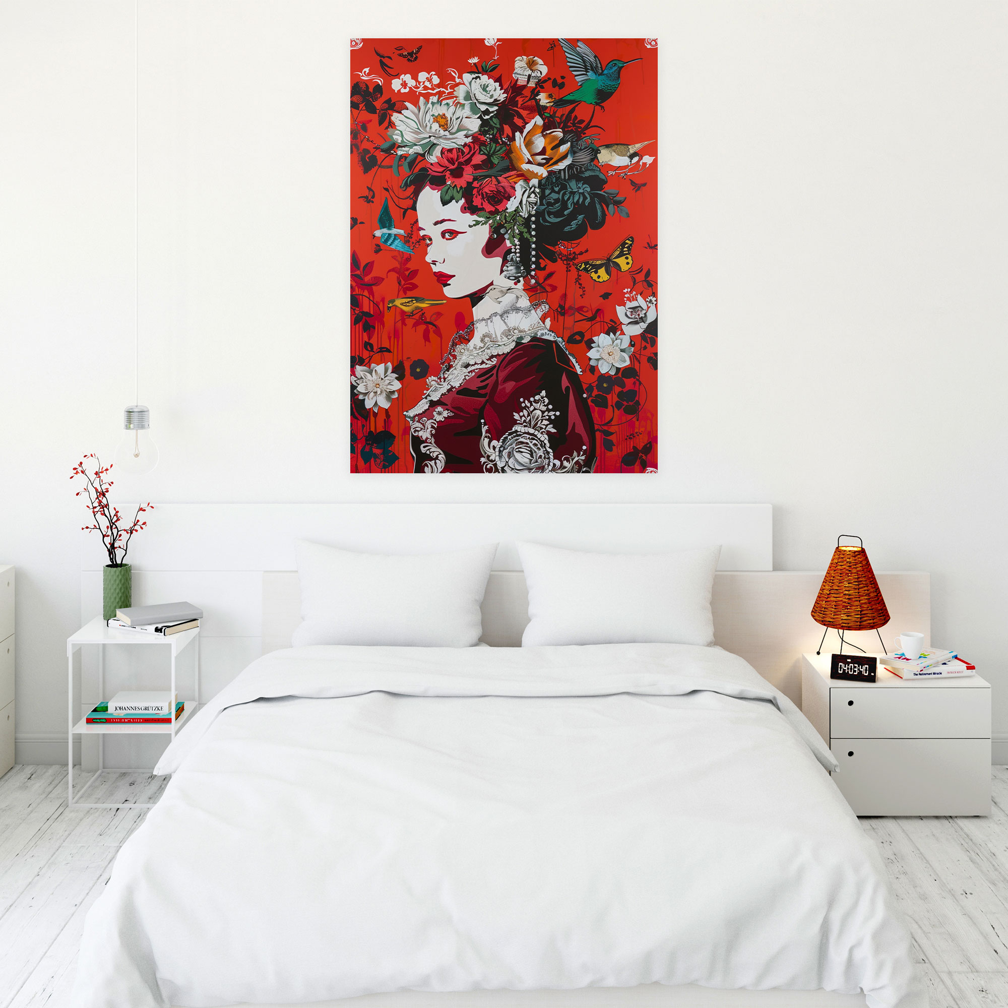Rococo Pop Art Canvas Print - Classicism And Popart, Canvas, Canvas Print, Canvas Wall Art