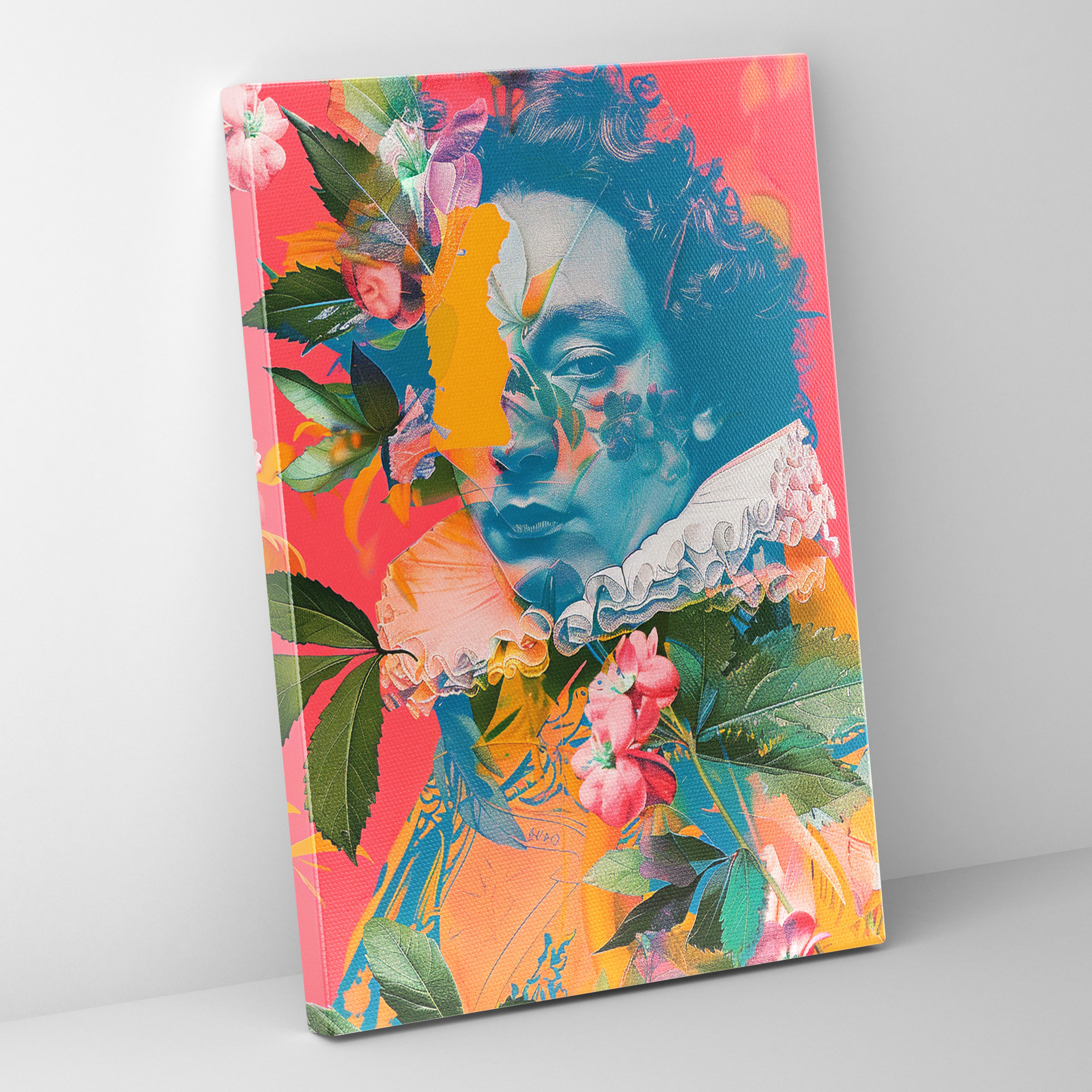 Pop Art Rönesans Tablosu Kanvas Baskı - Klasizm ve Popart Duvar Sanatı Ev Dekorasyonu Duvar Dekorasyonu