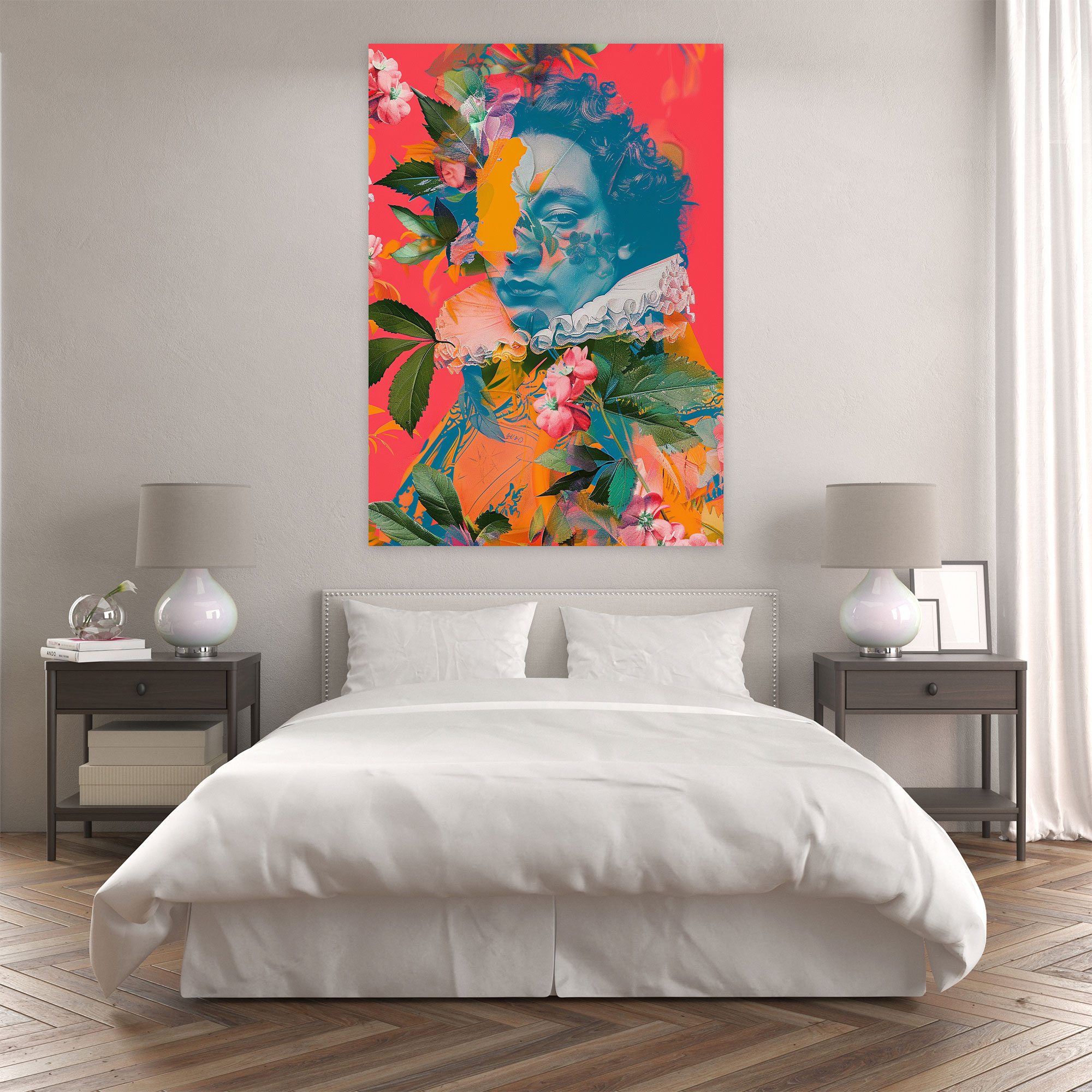 Pop Art Rönesans Tablosu Kanvas Baskı - Klasizm ve Popart Duvar Sanatı Ev Dekorasyonu Duvar Dekorasyonu