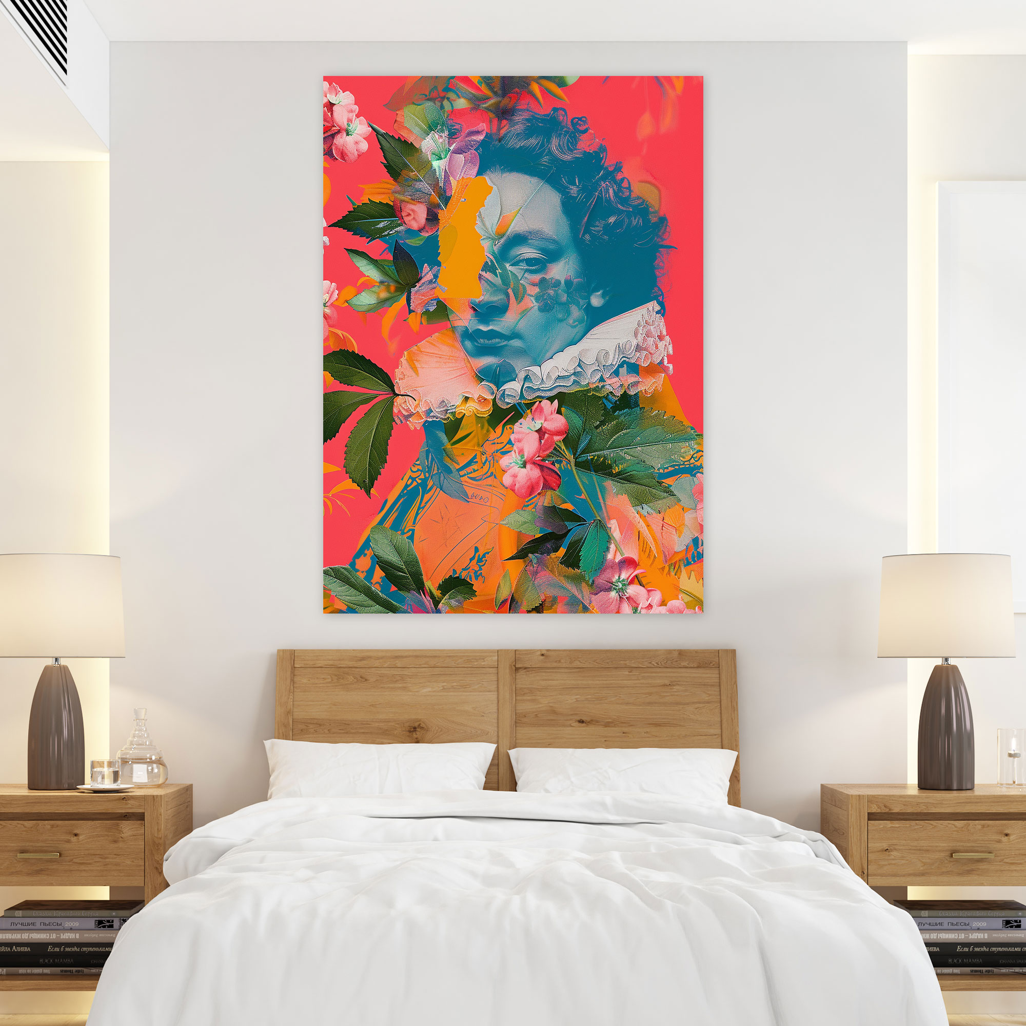 Pop Art Rönesans Tablosu Kanvas Baskı - Klasizm ve Popart Duvar Sanatı Ev Dekorasyonu Duvar Dekorasyonu